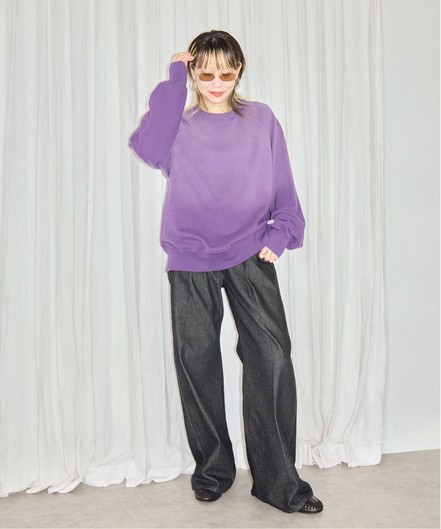予約》FRUIT OF THE LOOM 別注 crewneck スウェット（スウェット