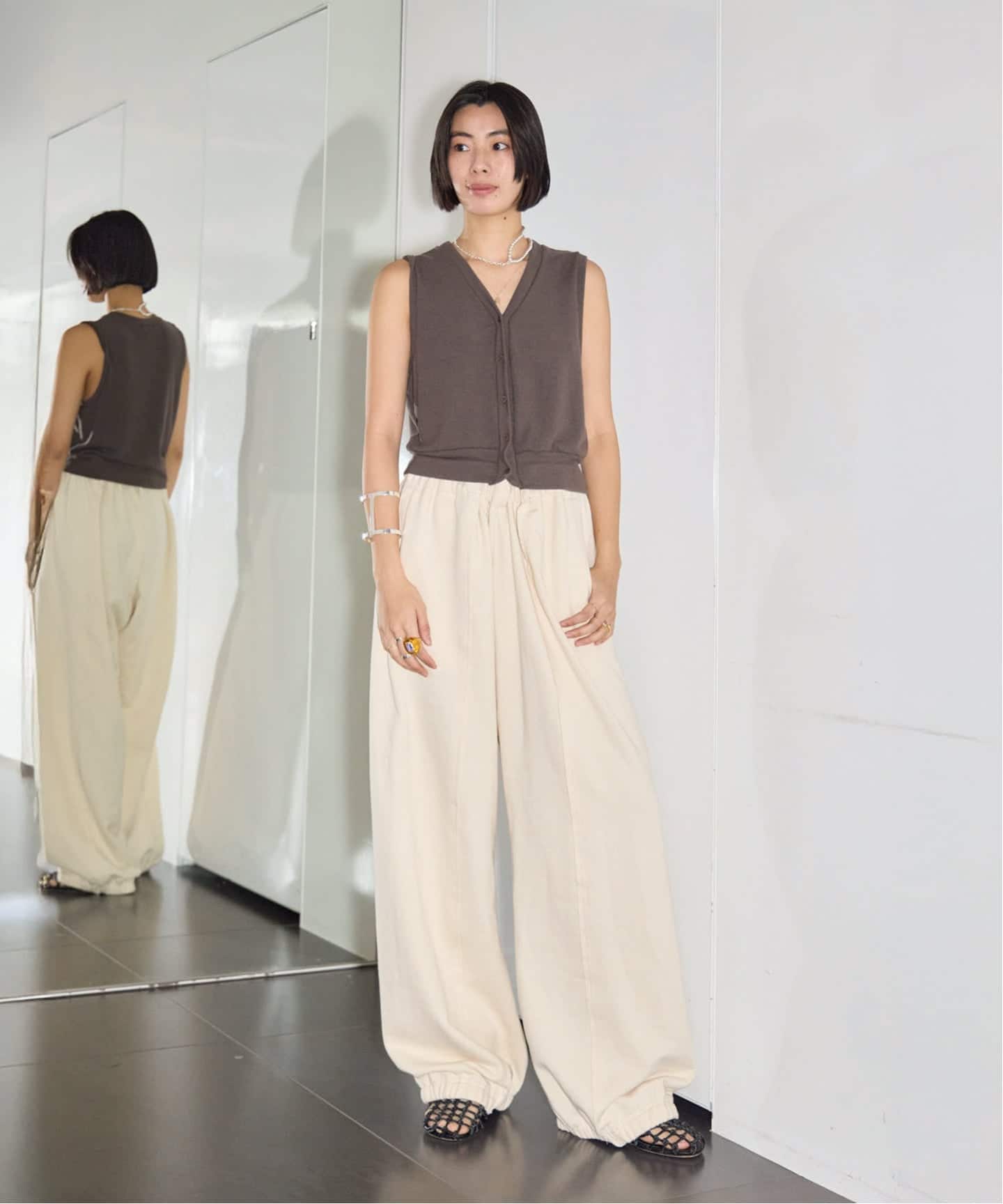 ASHER VIDA VEST L263-J168：ベスト（Tシャツ／カットソー）｜CITYSHOP