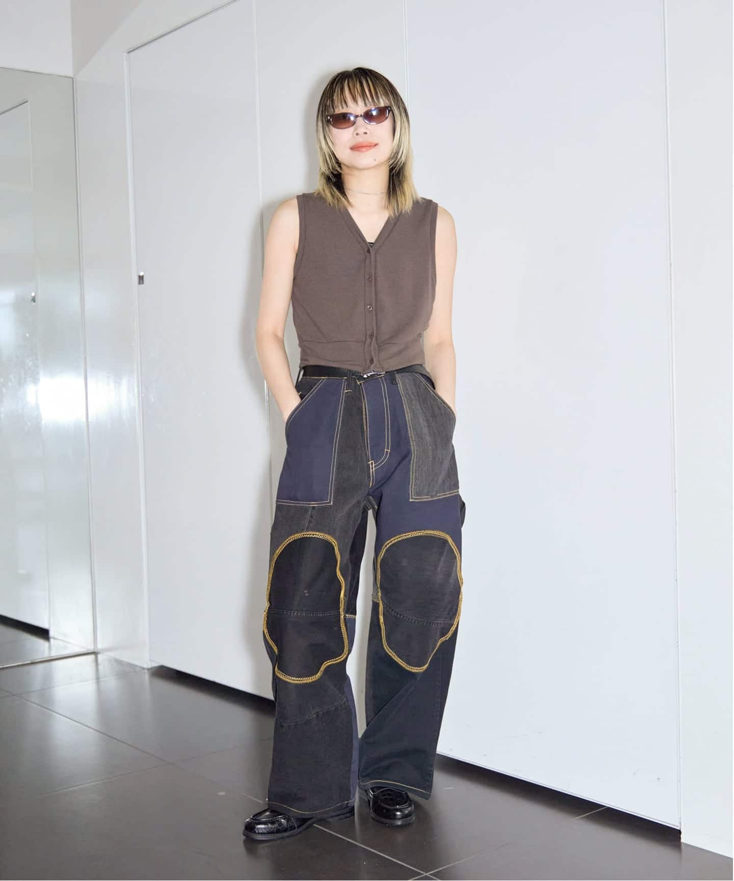 ASHER VIDA VEST L263-J168：ベスト（Tシャツ／カットソー）｜CITYSHOP