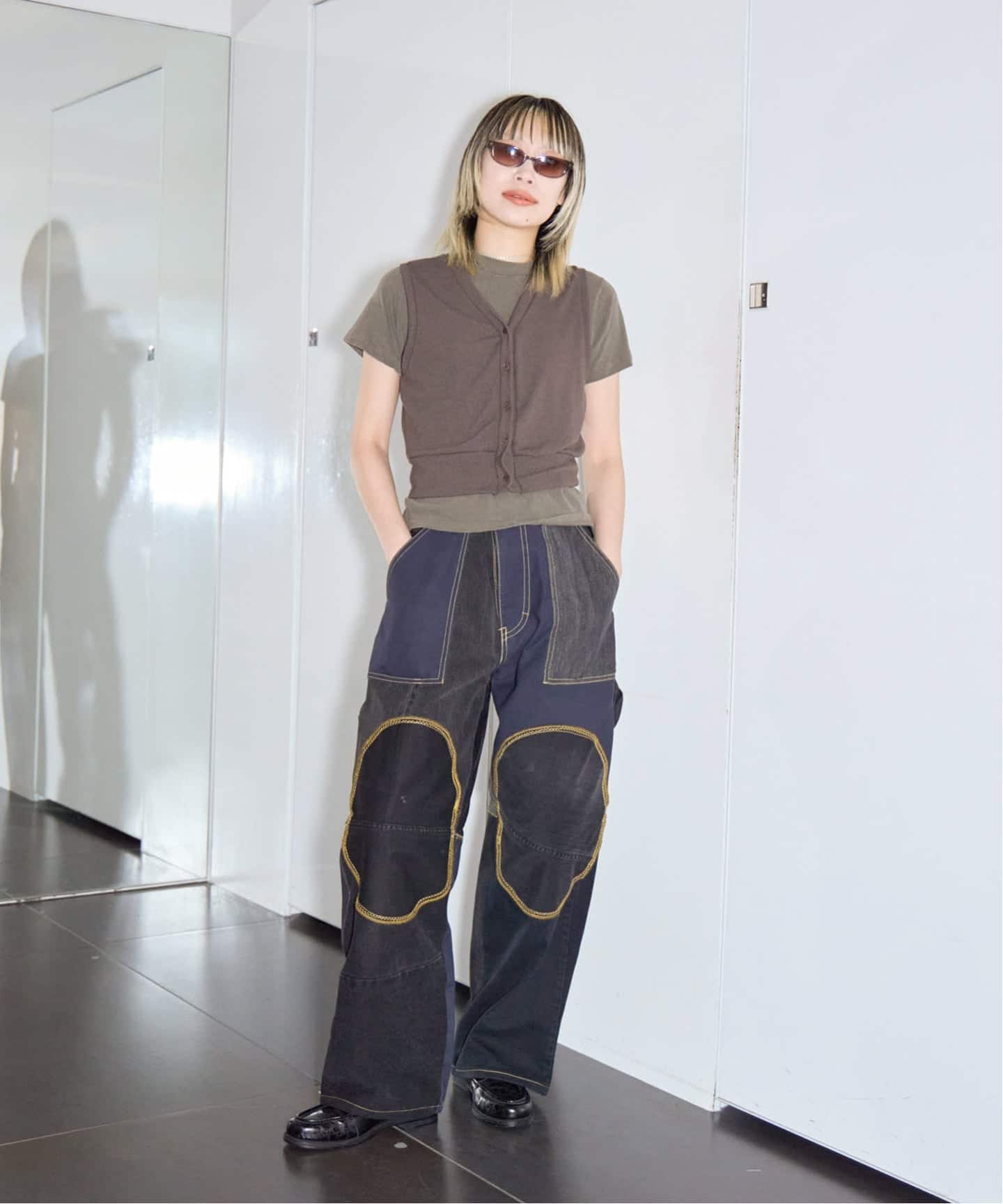 ASHER VIDA VEST L263-J168：ベスト（Tシャツ／カットソー）｜CITYSHOP
