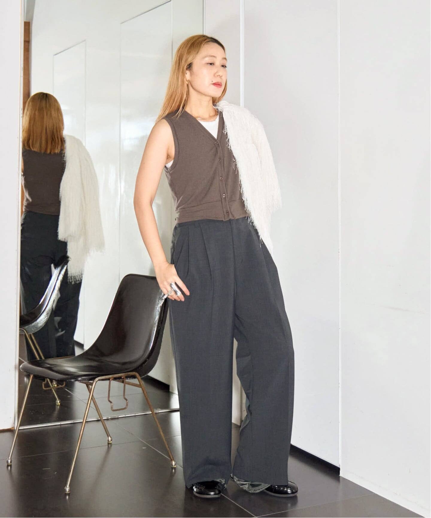ASHER VIDA VEST L263-J168：ベスト（Tシャツ／カットソー）｜CITYSHOP