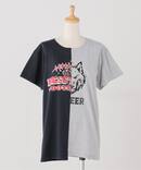 RENTRAYAGE SPLIT TEE REWORKED VINTAGE：Tシャツ