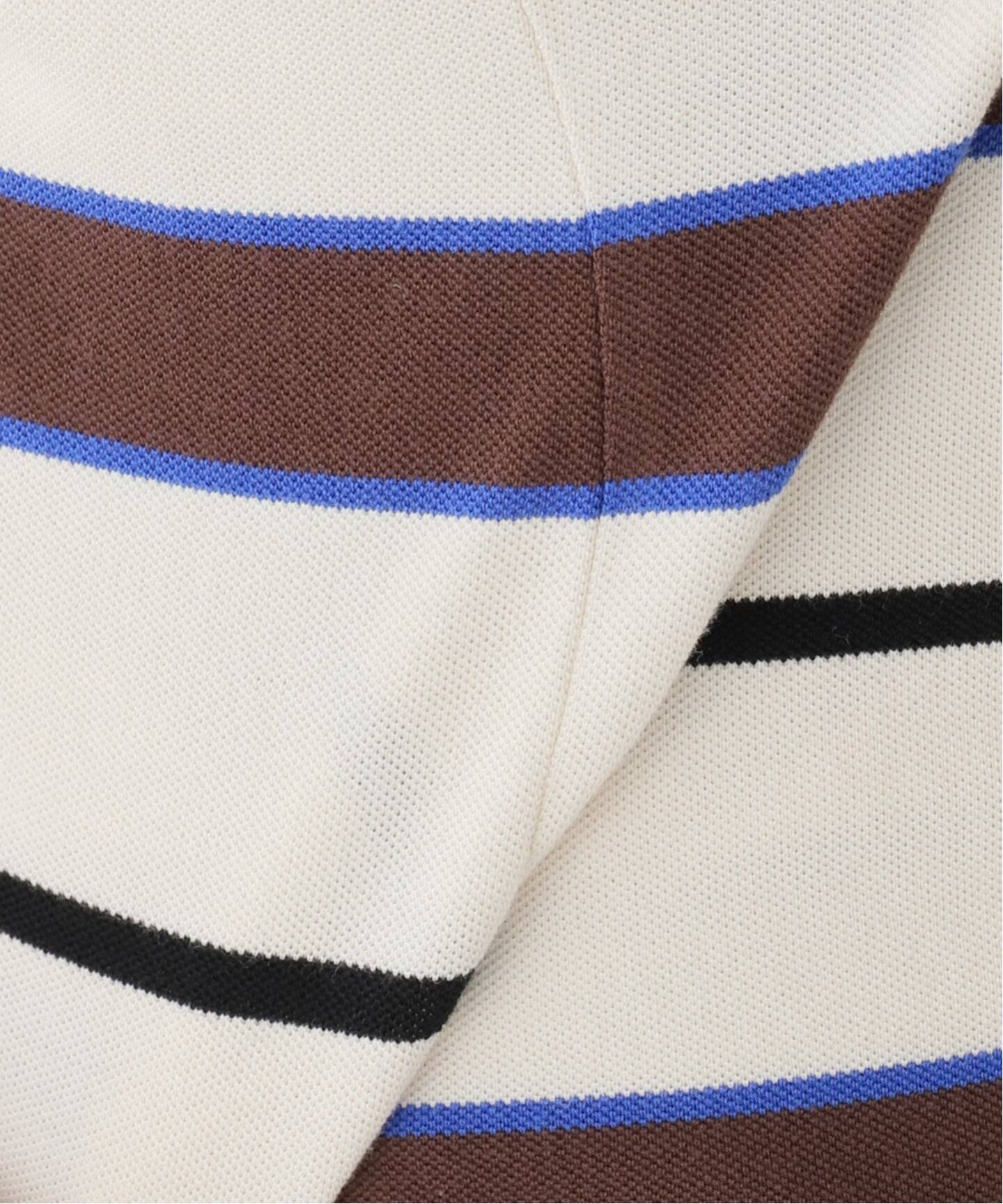 TanC TOKYO PIQUE BORDER TANK ROMPERS TC26A-011：ボディスーツ