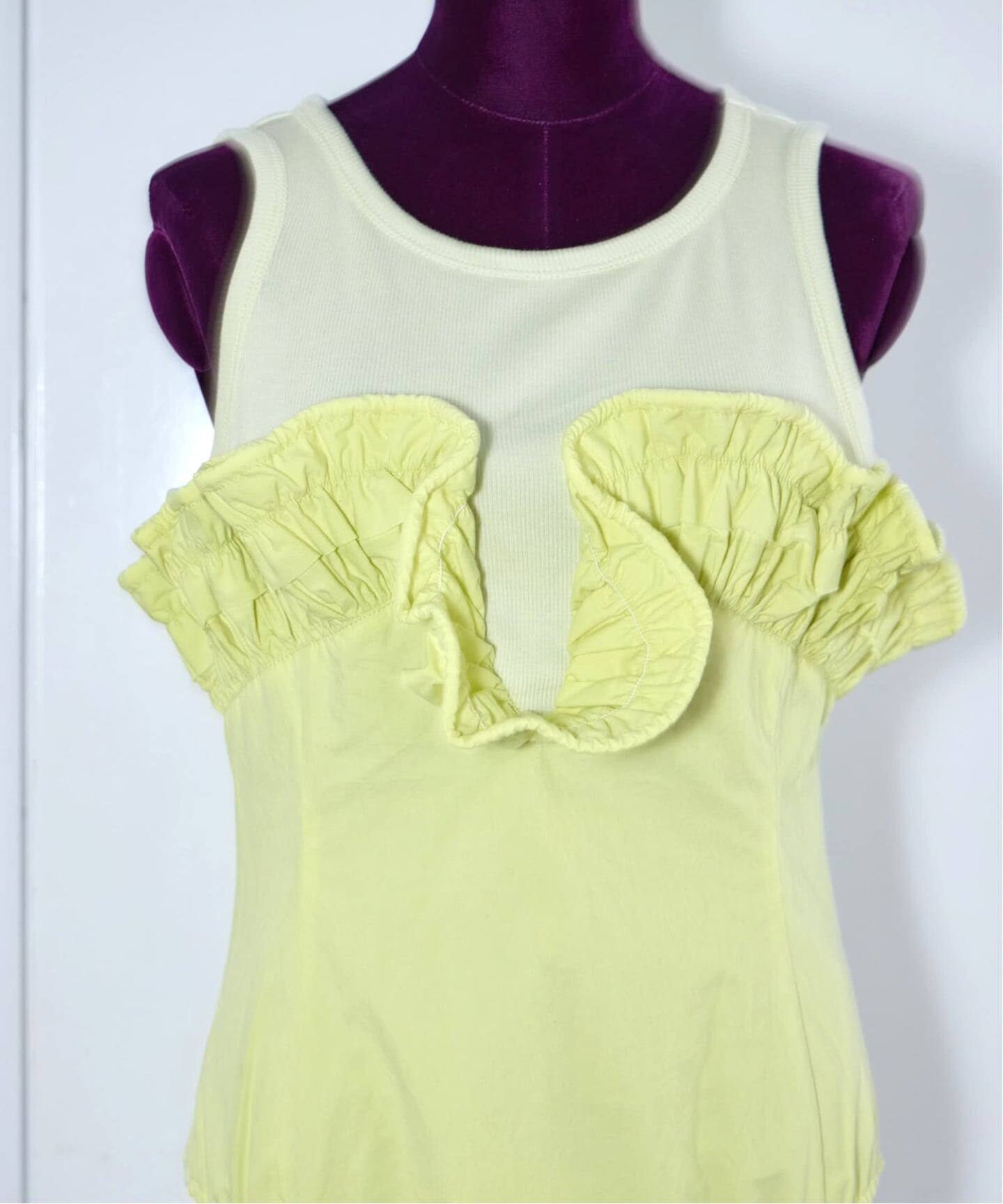 CHIKA KISADA FRILLS LEOTARD CO-26080：ボディスーツ（Tシャツ