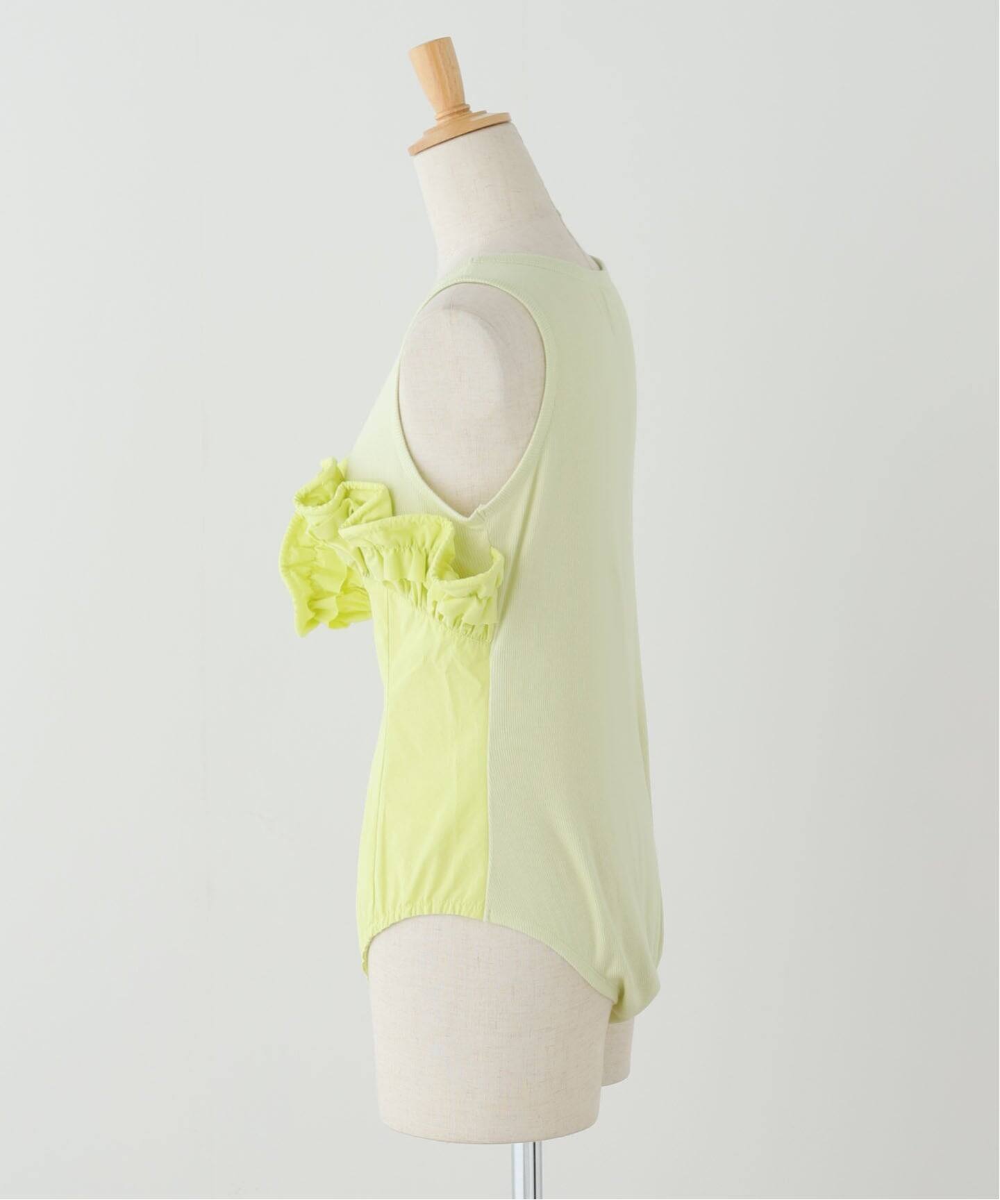 CHIKA KISADA FRILLS LEOTARD CO-26080：ボディスーツ（Tシャツ