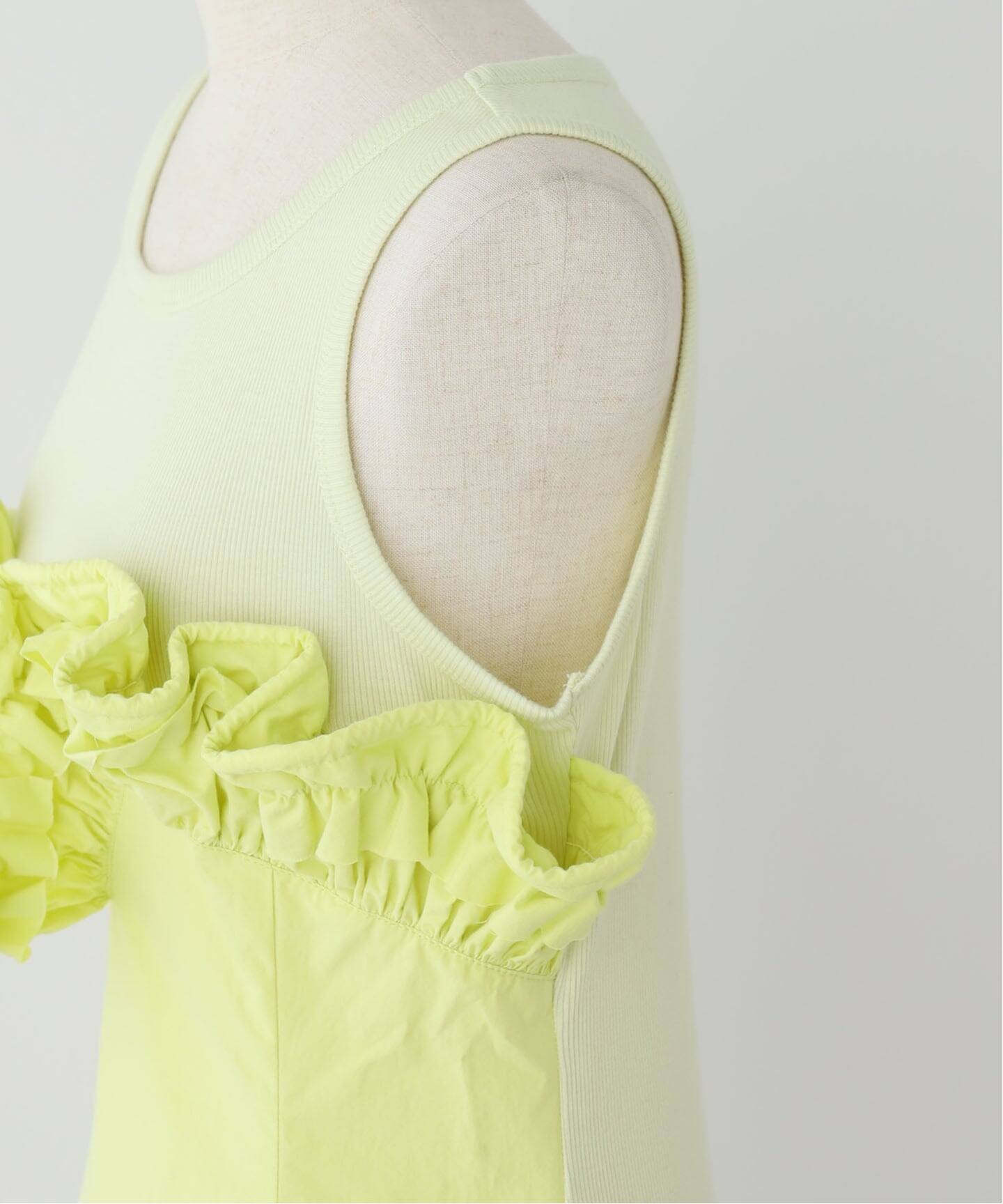 CHIKA KISADA FRILLS LEOTARD CO-26080：ボディスーツ（Tシャツ