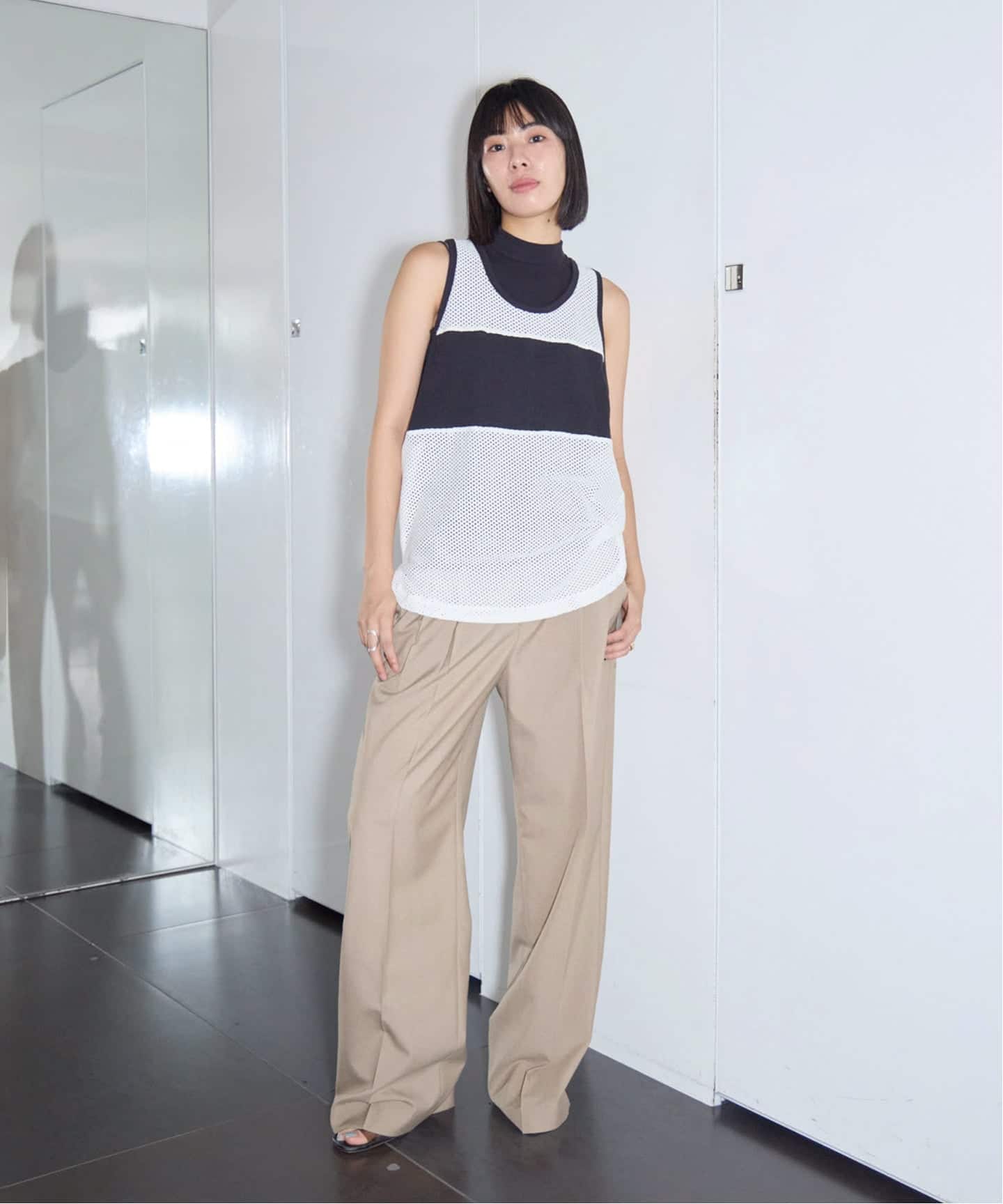 トップス cityshop JUNGMAVEN MARIPOSA MESH TEE JUNGMAVEN MARIPOSA MESH TEE：Tシャツ（Tシャツ／カットソー