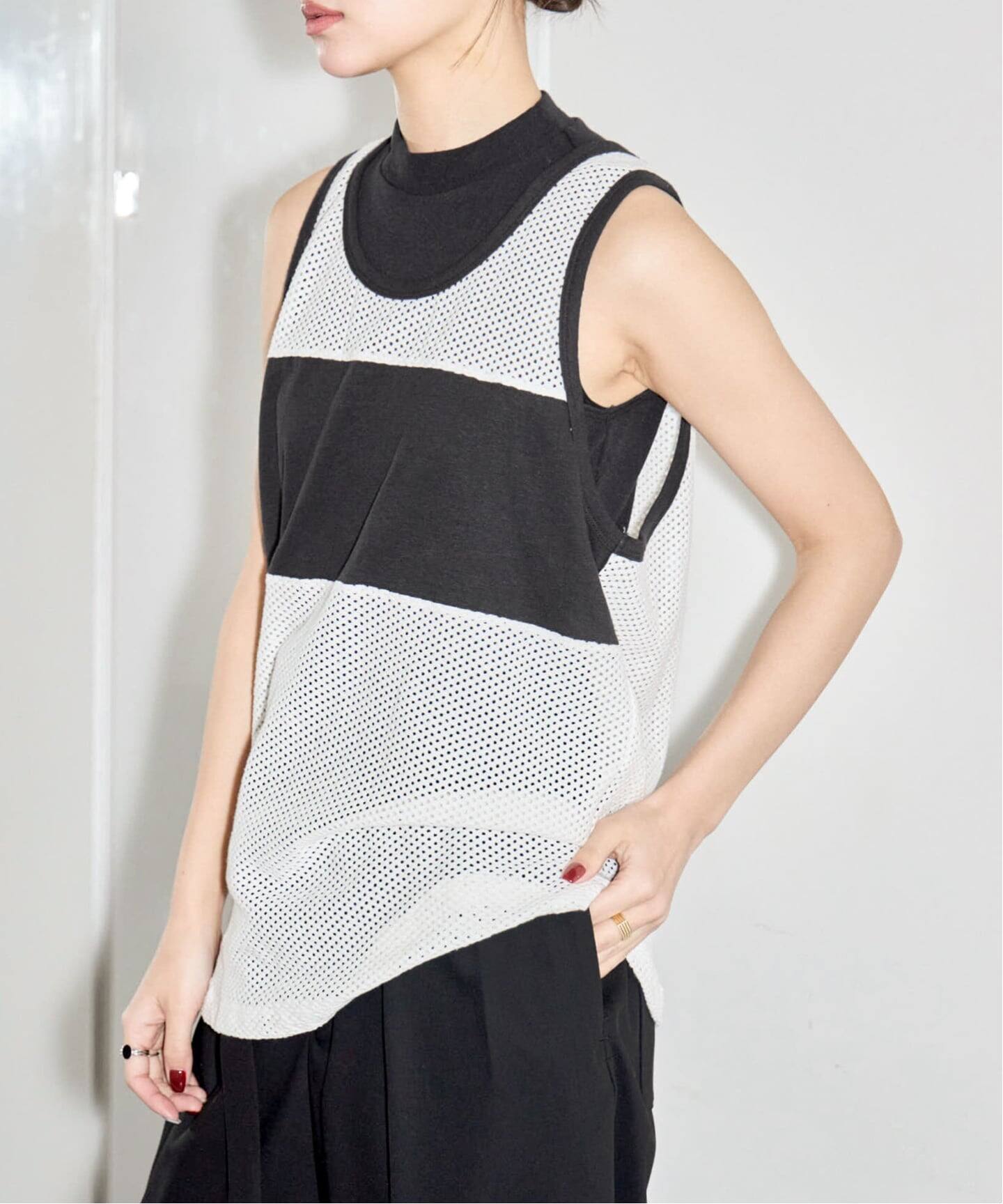 トップス cityshop JUNGMAVEN MARIPOSA MESH TEE JUNGMAVEN MARIPOSA MESH TEE：Tシャツ（Tシャツ／カットソー