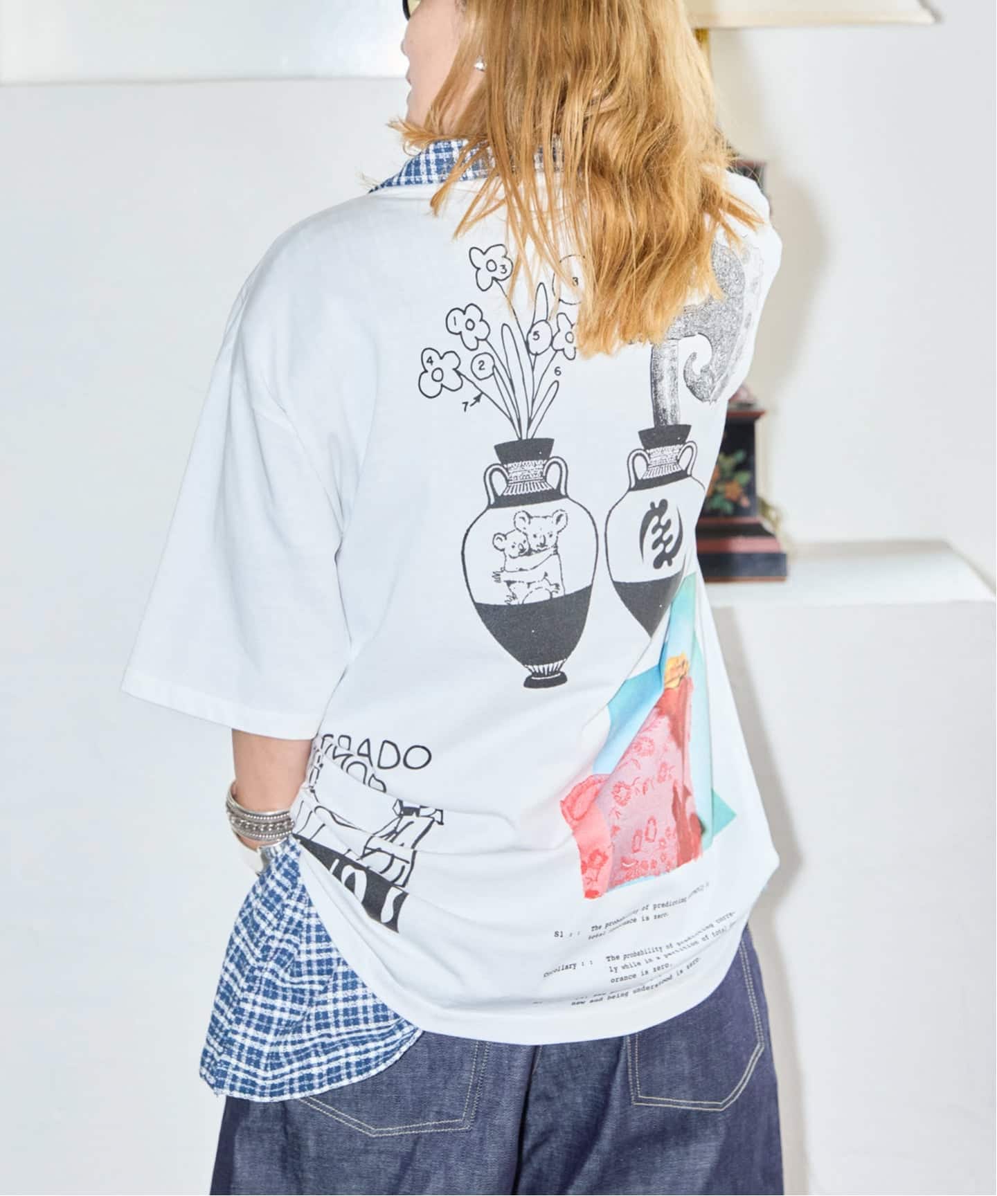 LOOSE JOINTS 別注 LONGSLEEVE TEE：カットソー（Tシャツ／カットソー