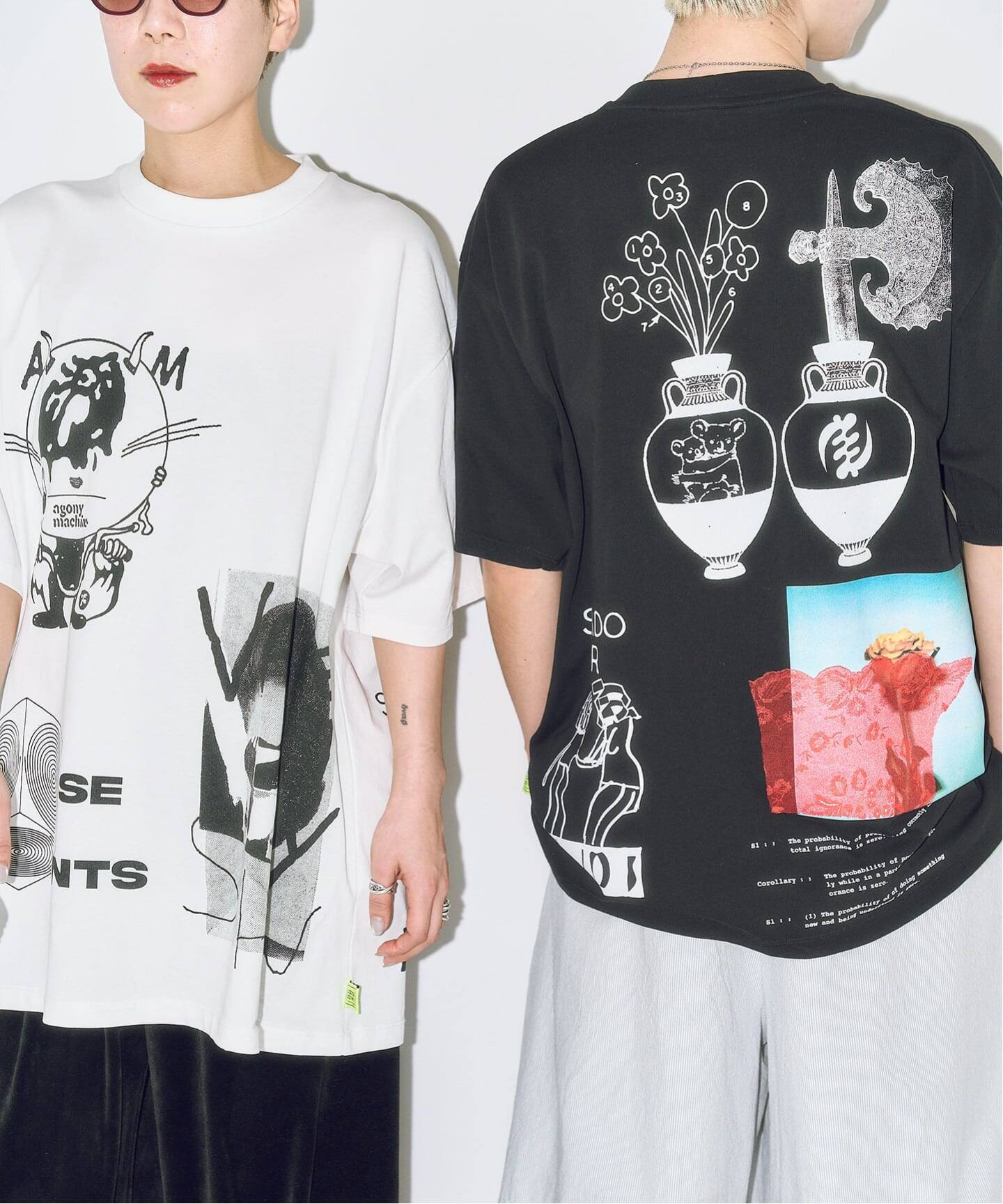 即日発送！LOOSE JOINTS 別注 LONGSLEEVE TEE LOOSE JOINTS 別注 LONGSLEEVE TEE：カットソー（Tシャツ／カットソー
