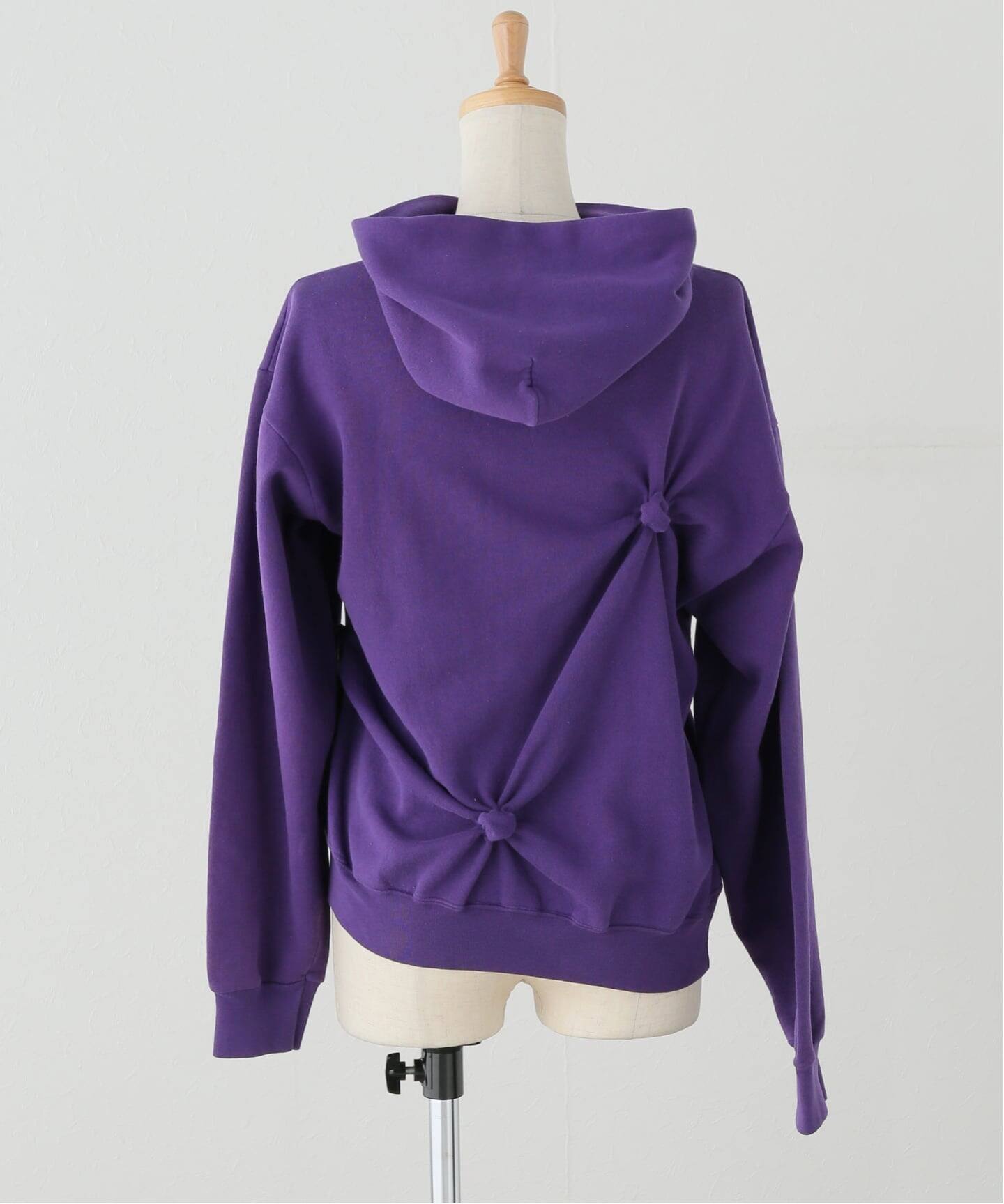 【buyさま】Done project スウェット パープル Done Project Holton-Knot Hoodie：スウェット（スウェット