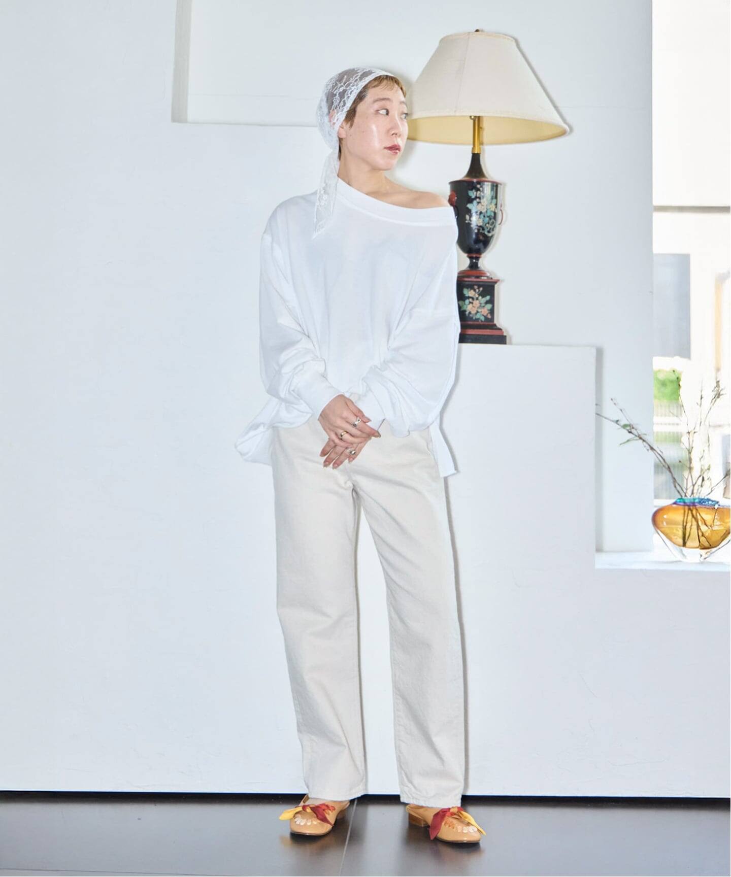 追加》HIGH GAUGH URAKE PULLOVER：カットソー（Tシャツ／カットソー