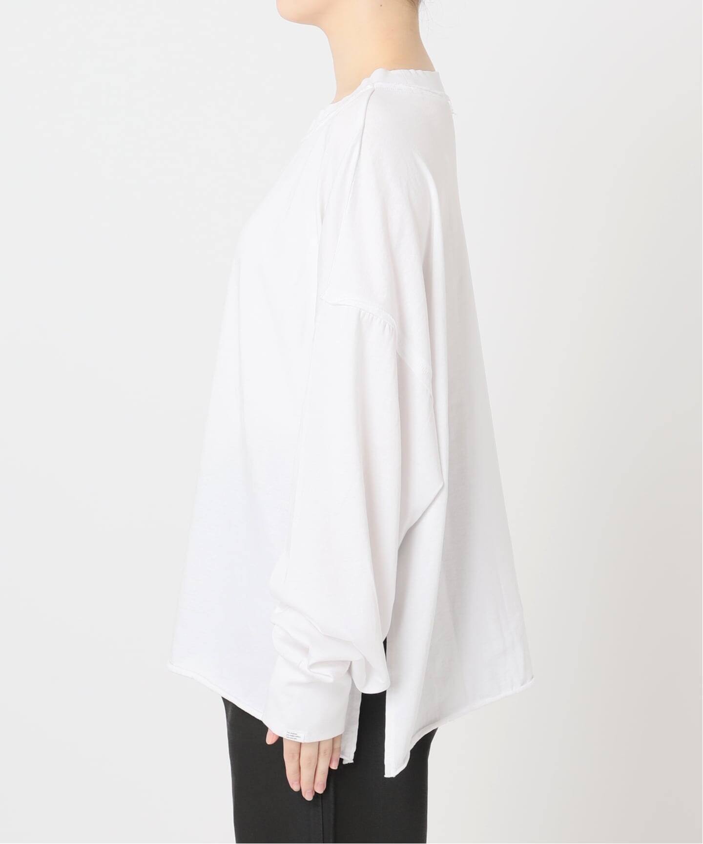 追加》HIGH GAUGH URAKE PULLOVER：カットソー（Tシャツ／カットソー