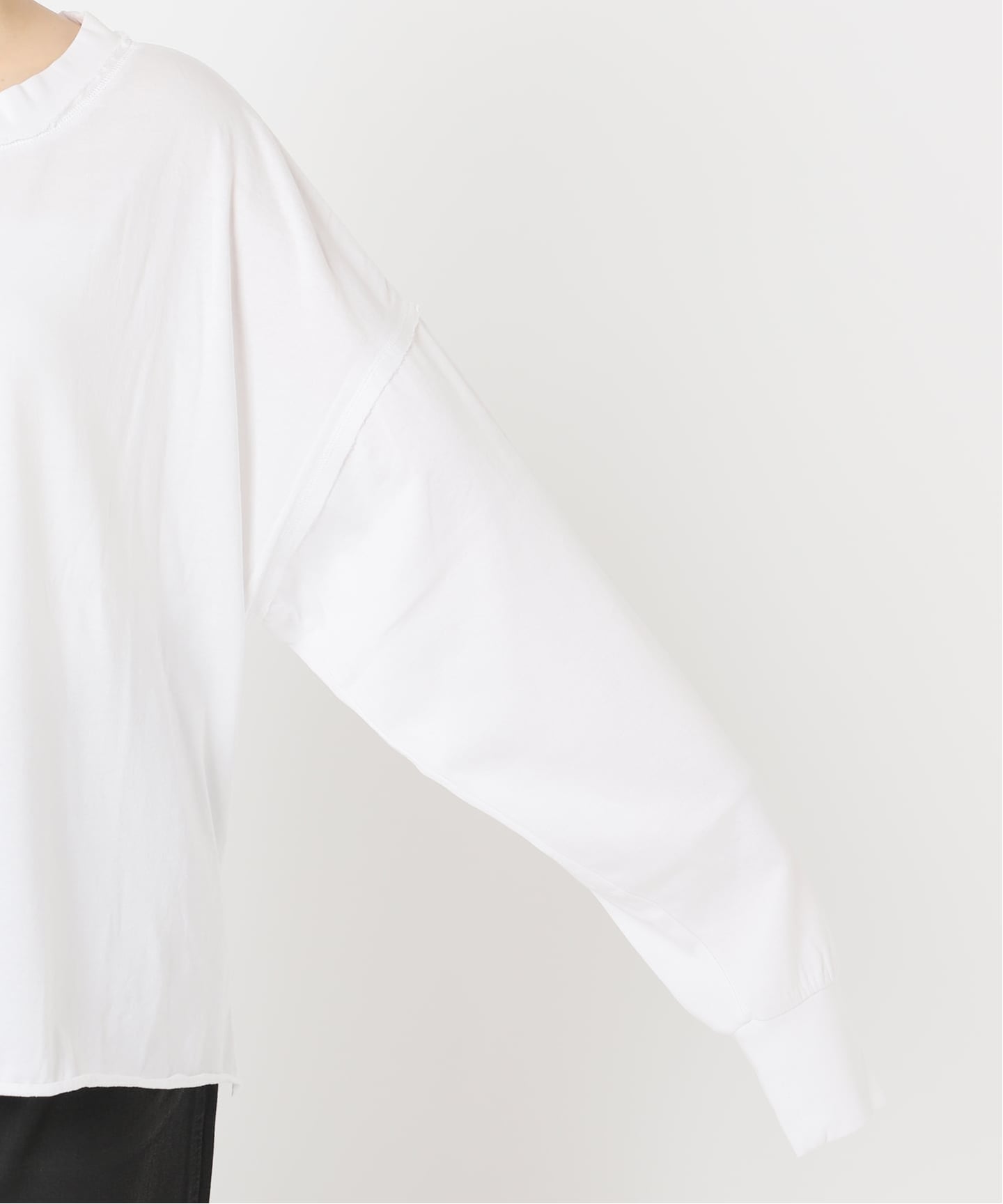 追加》HIGH GAUGH URAKE PULLOVER：カットソー（Tシャツ／カットソー