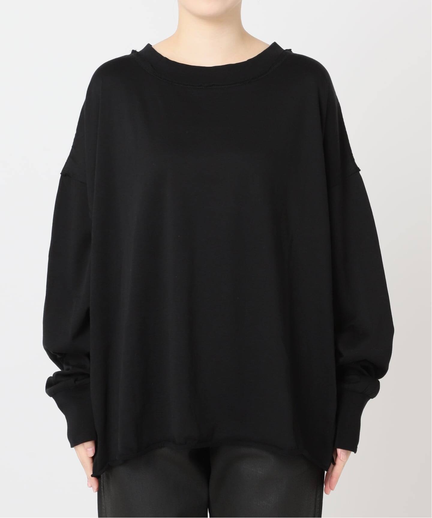 ◇新品◇cityshop HIGH GAUGH URAKE PULLOVER 黒 追加》HIGH GAUGH URAKE PULLOVER：カットソー（Tシャツ／カットソー