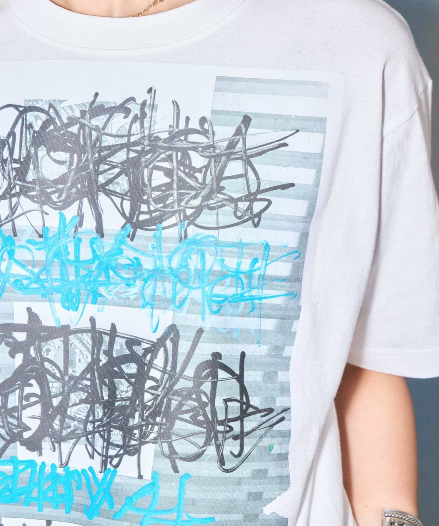 最終価格￥11、888！CREATIVE GROWTH 半袖Tシャツ ホワイト CREATIVE GROWTH ARTIST TEE OE1116：Tシャツ（Tシャツ／カットソー