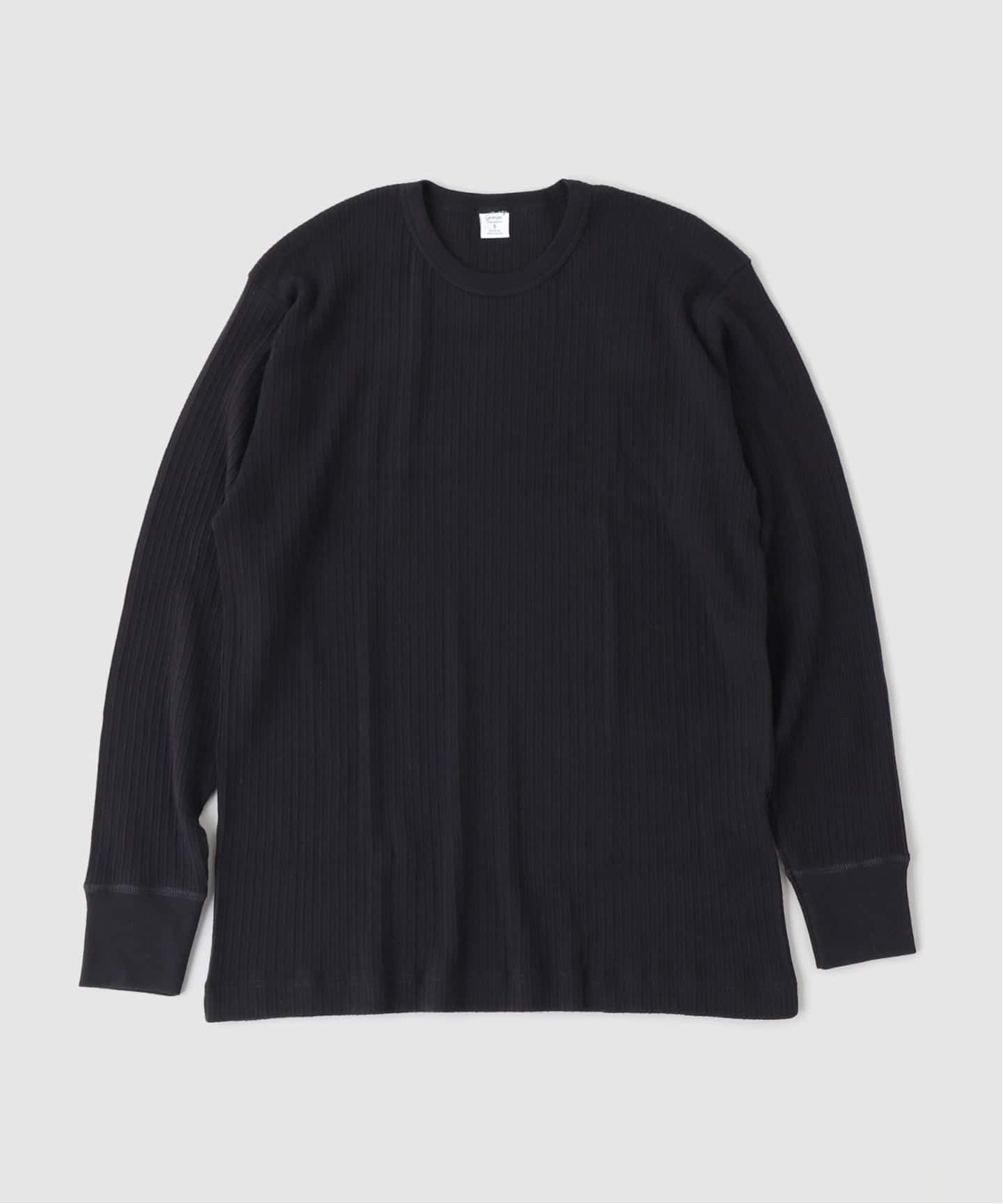 A.PRESSE/アプレッセ】26AAP-05-11 Vintage Half Zip Rib Collar Swe