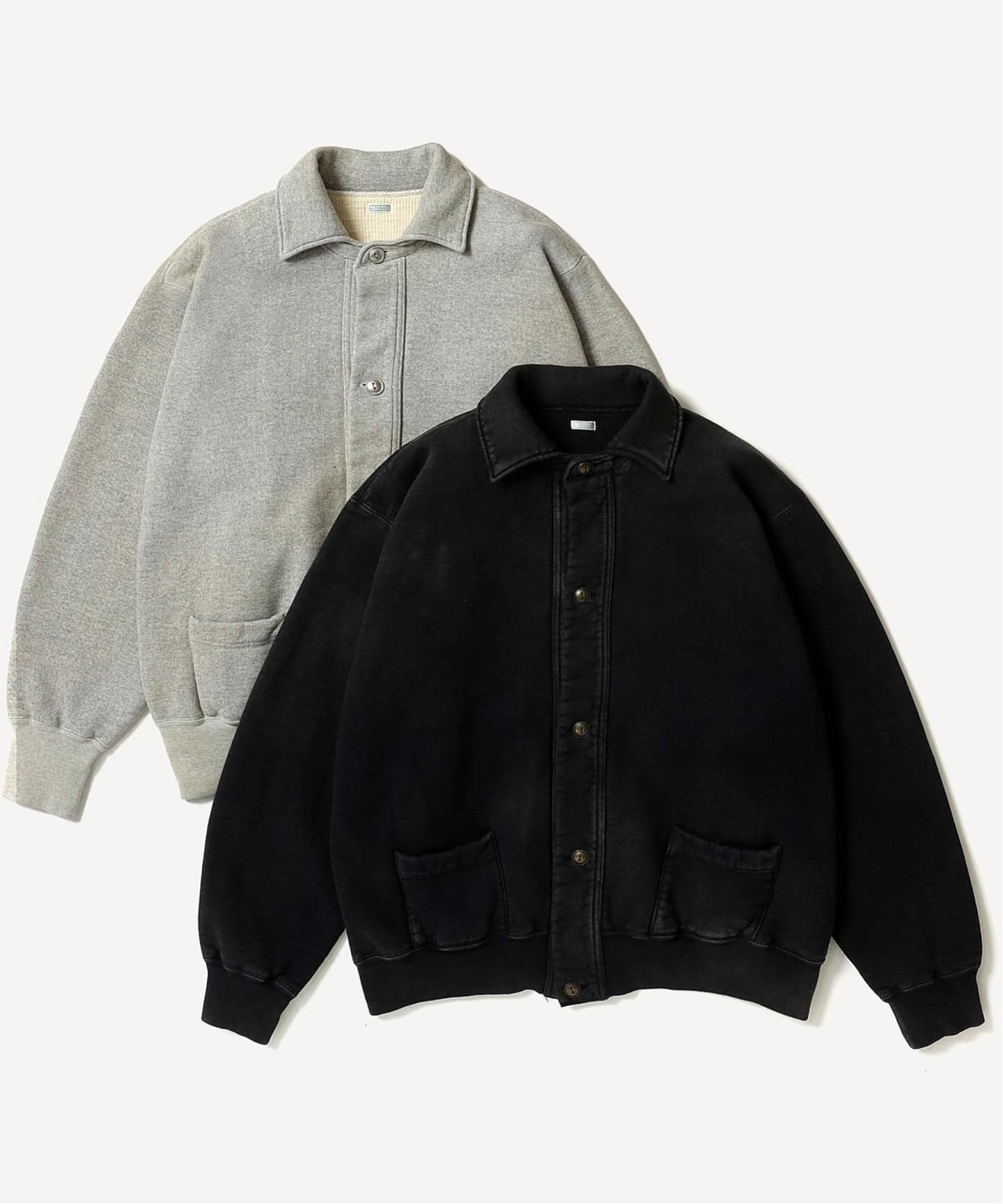 A.PRESSE アプレッセ Vintage Sweat Cardigan A.PRESSE/アプレッセ】 Vintage Sweat Cardigan（スウェット）｜L