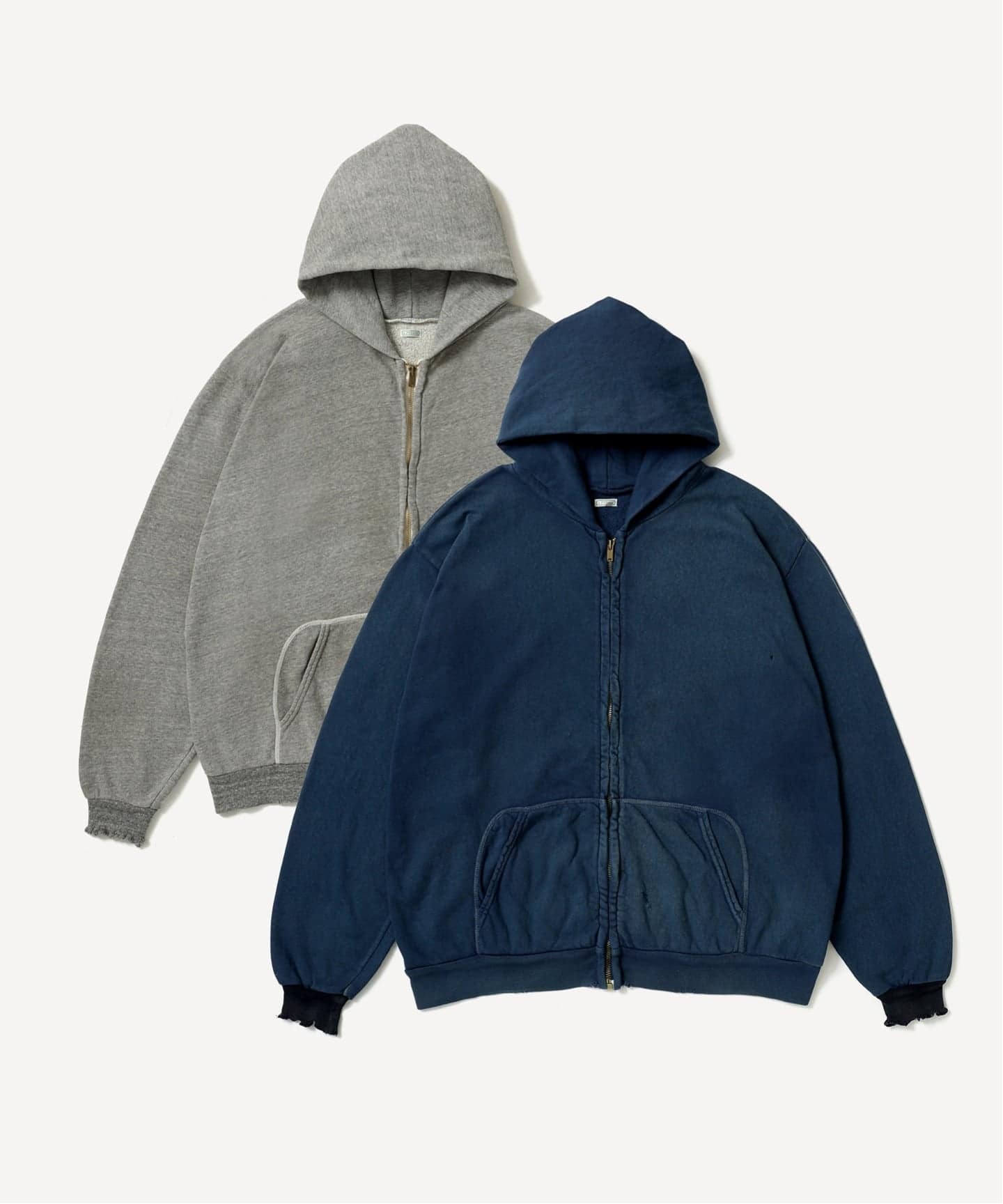 A.PRESSE/アプレッセ】 Vintage Light Weight Zip Sweat：スウェット