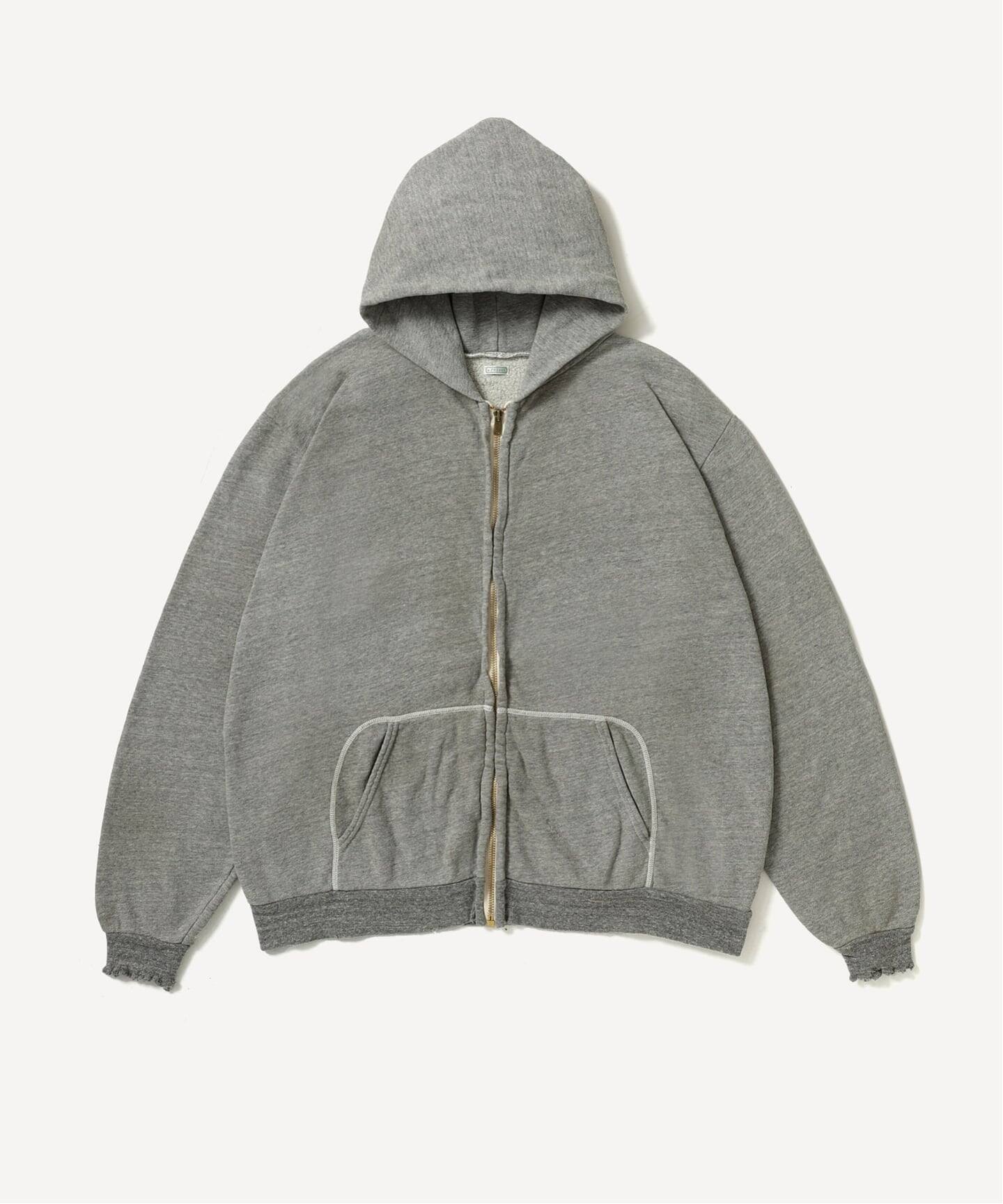 A.PRESSE/アプレッセ】 Vintage Light Weight Zip Sweat：スウェット