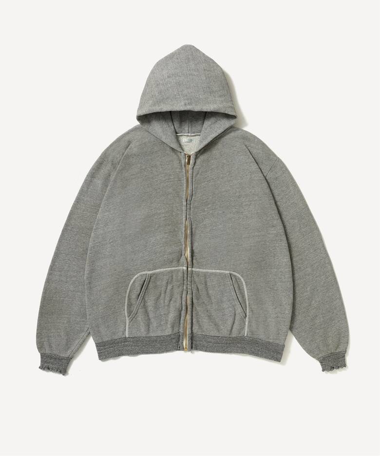 A.PRESSE/アプレッセ】 Vintage Light Weight Zip Sweat：スウェット 
