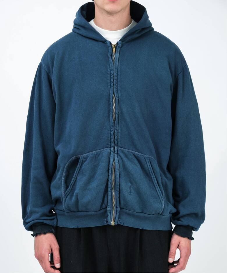 A.PRESSE/アプレッセ】 Vintage Light Weight Zip Sweat：スウェット 