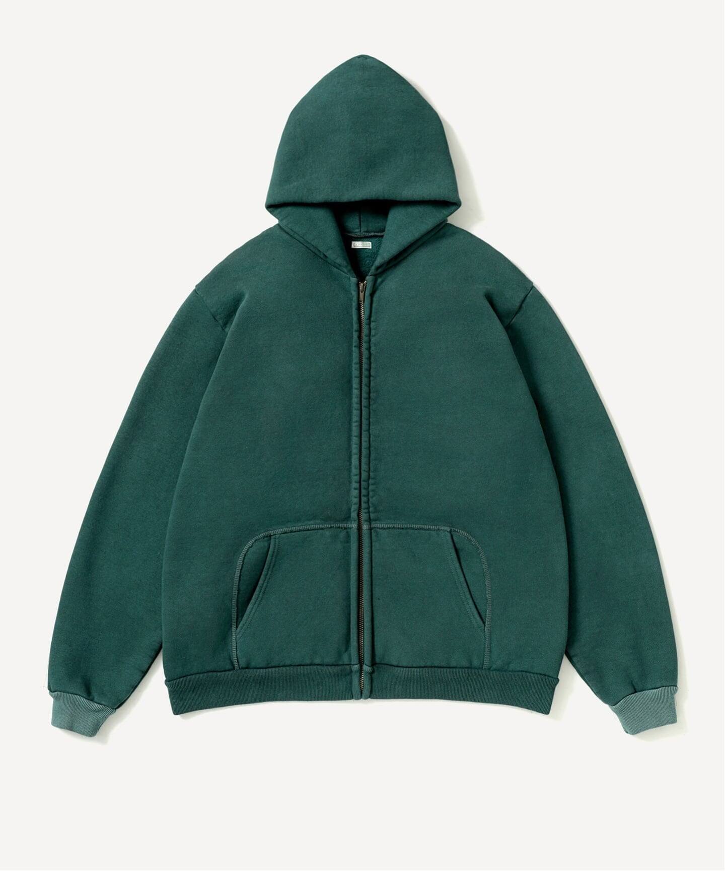 A.PRESSE/アプレッセ】26AAP-05-10 Vintage Zip Sweat Hoodie