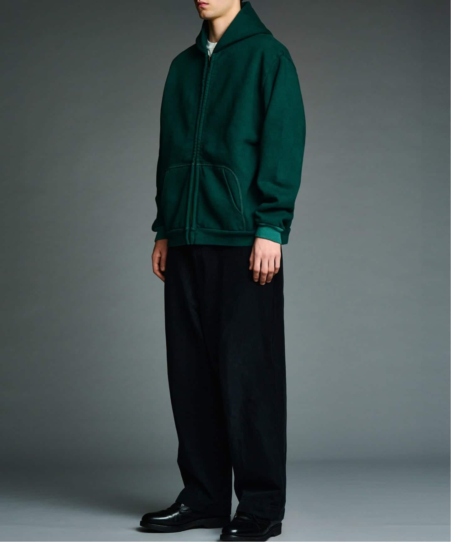 A.PRESSE/アプレッセ】26AAP-05-10 Vintage Zip Sweat Hoodie