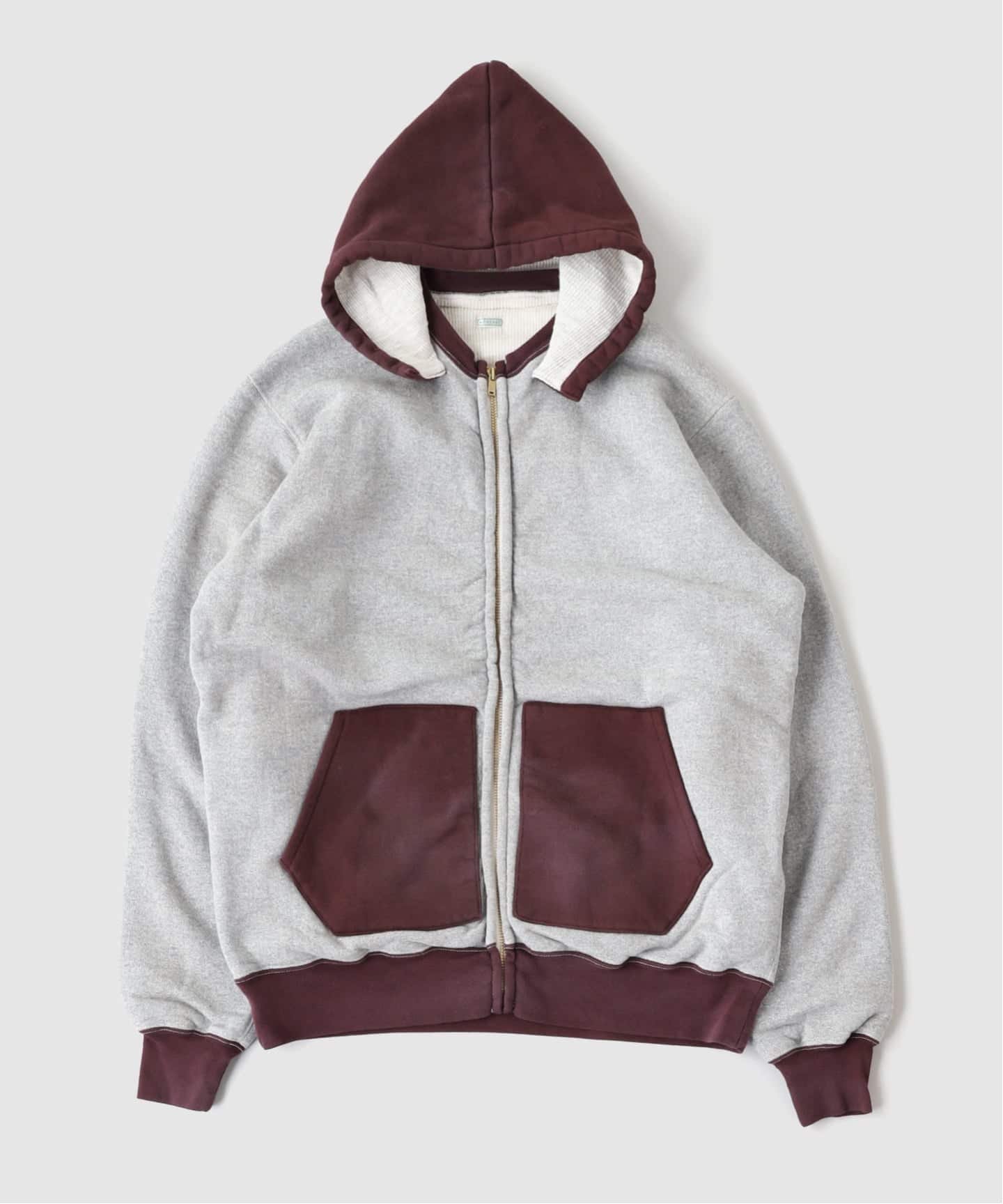 AURALEE (オーラリー) HIGH TWIST LIGHT SWEAT ZIP PARKA（パーカー