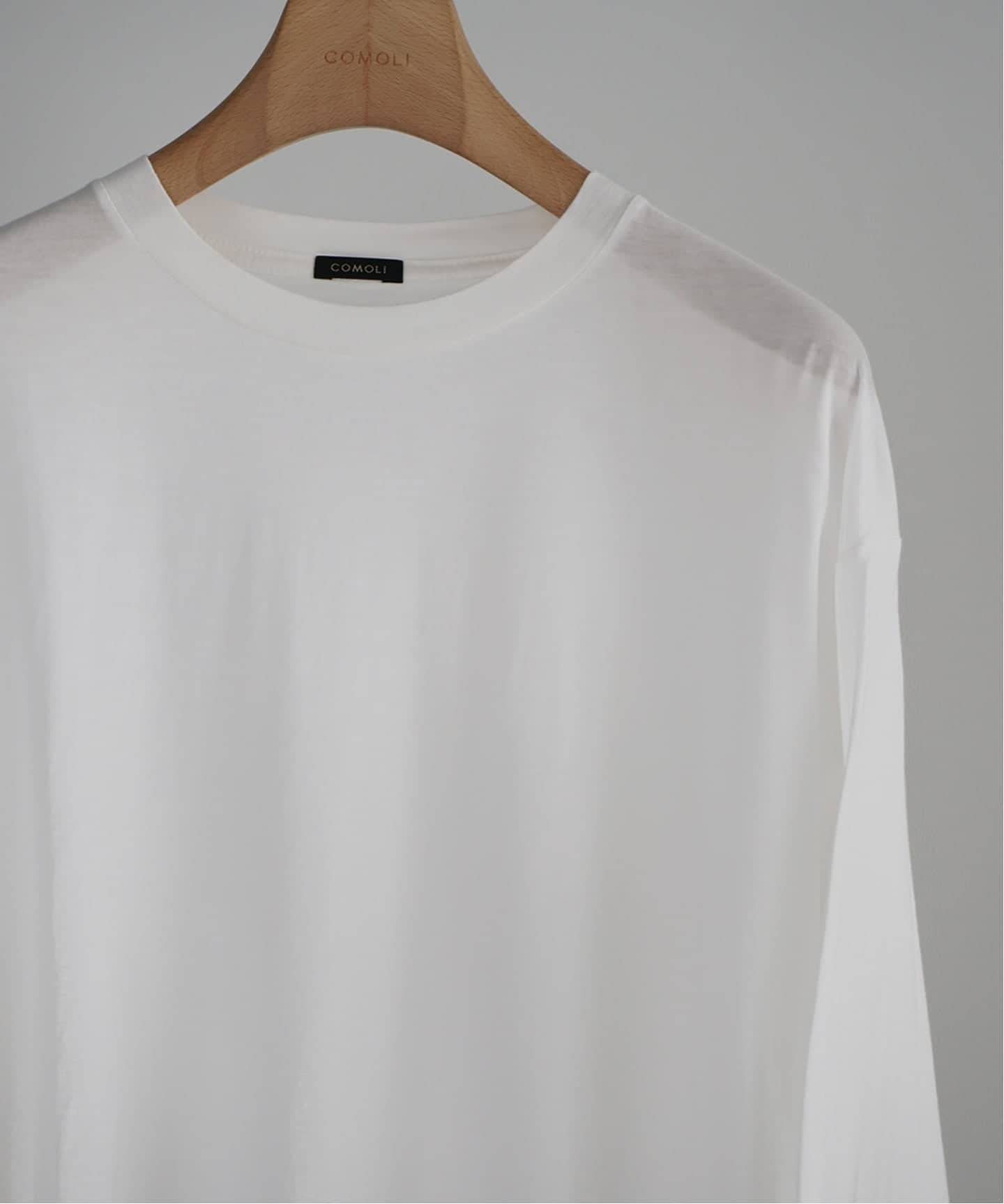 COMOLI / コモリ】 THINコットン ナガソデT シャツ（Tシャツ