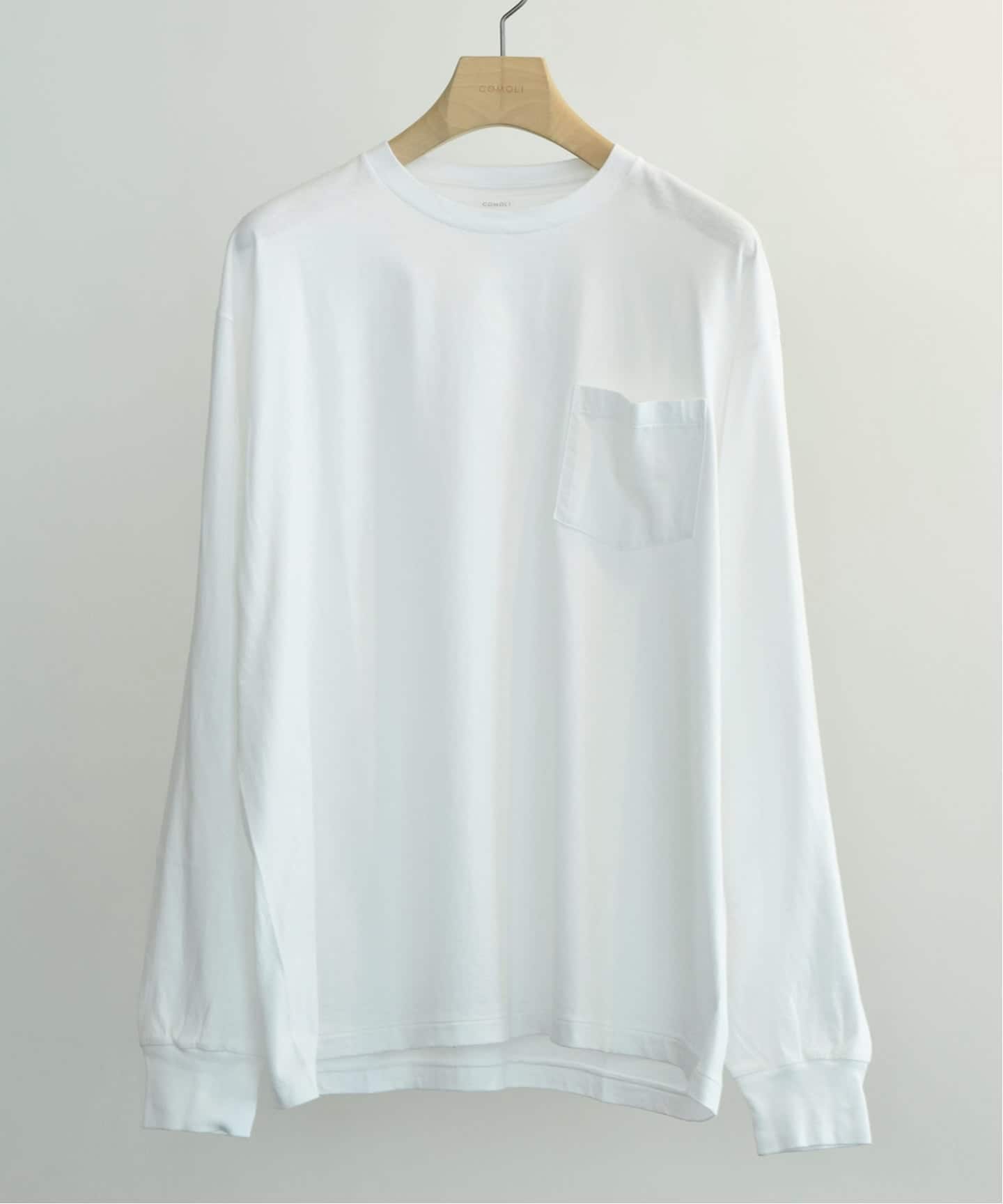 COMOLI / コモリ】サープラス ナガソデTシャツ（Tシャツ／カットソー