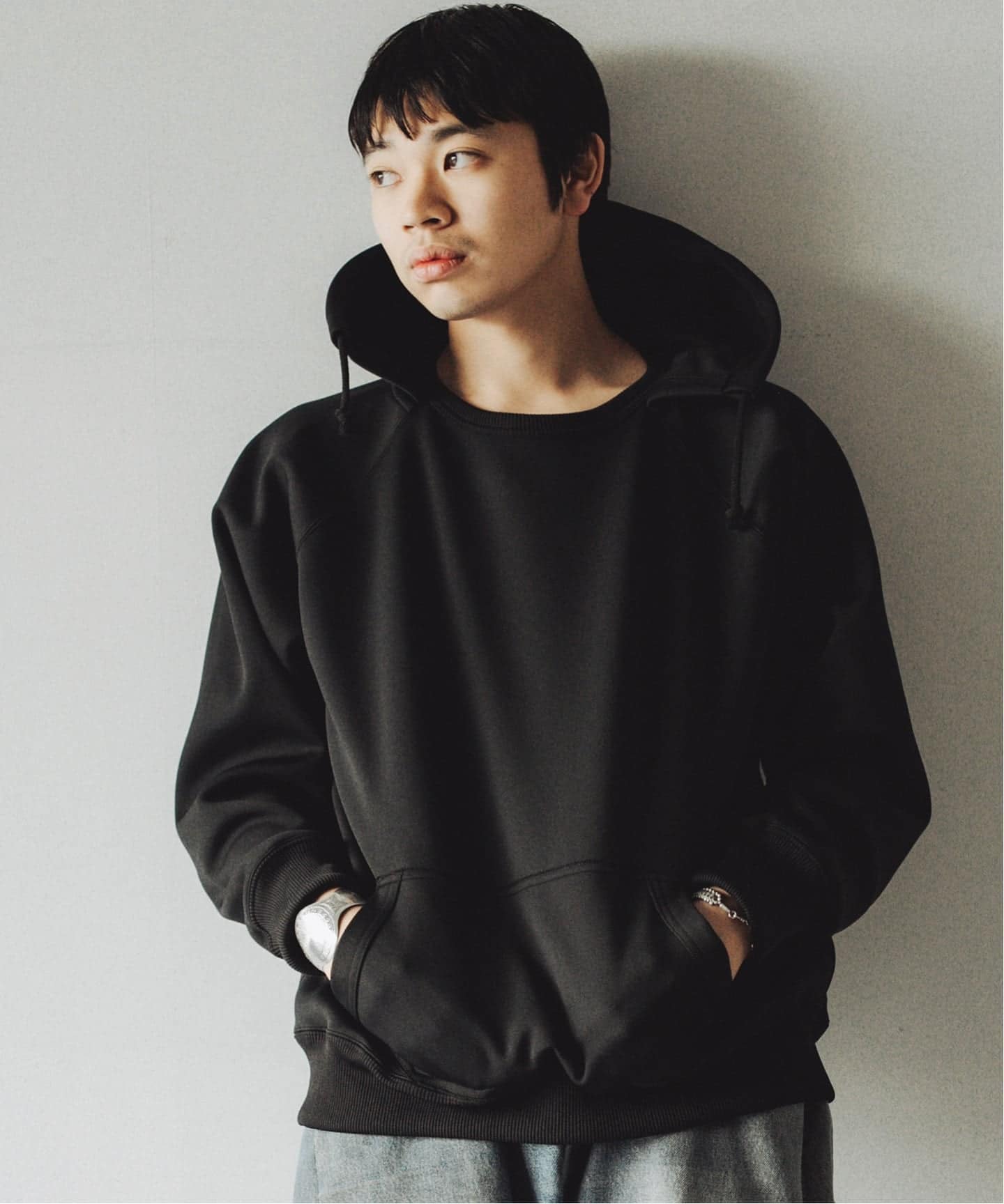 FOUNDOUR EX W FACE 2TONE HOODIE レショップ 別注 FOUNDOUR/ファウンダ】EX W FACE 2TONE HOODIE（パーカー）｜L'ECHOPPE