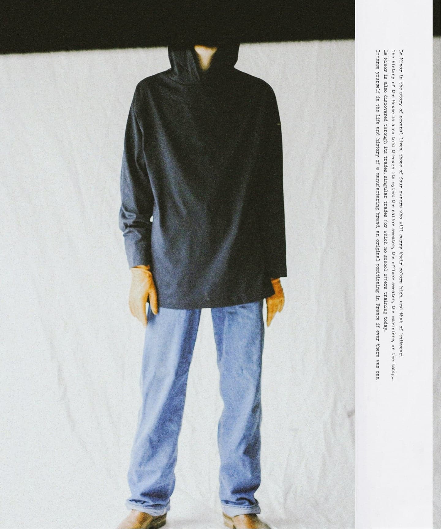 26SS L'ECHOPPE x Le Minor 別注 バスク フーディー Le Minor / ルミノア】別注 バスク フーディー basque hoodie