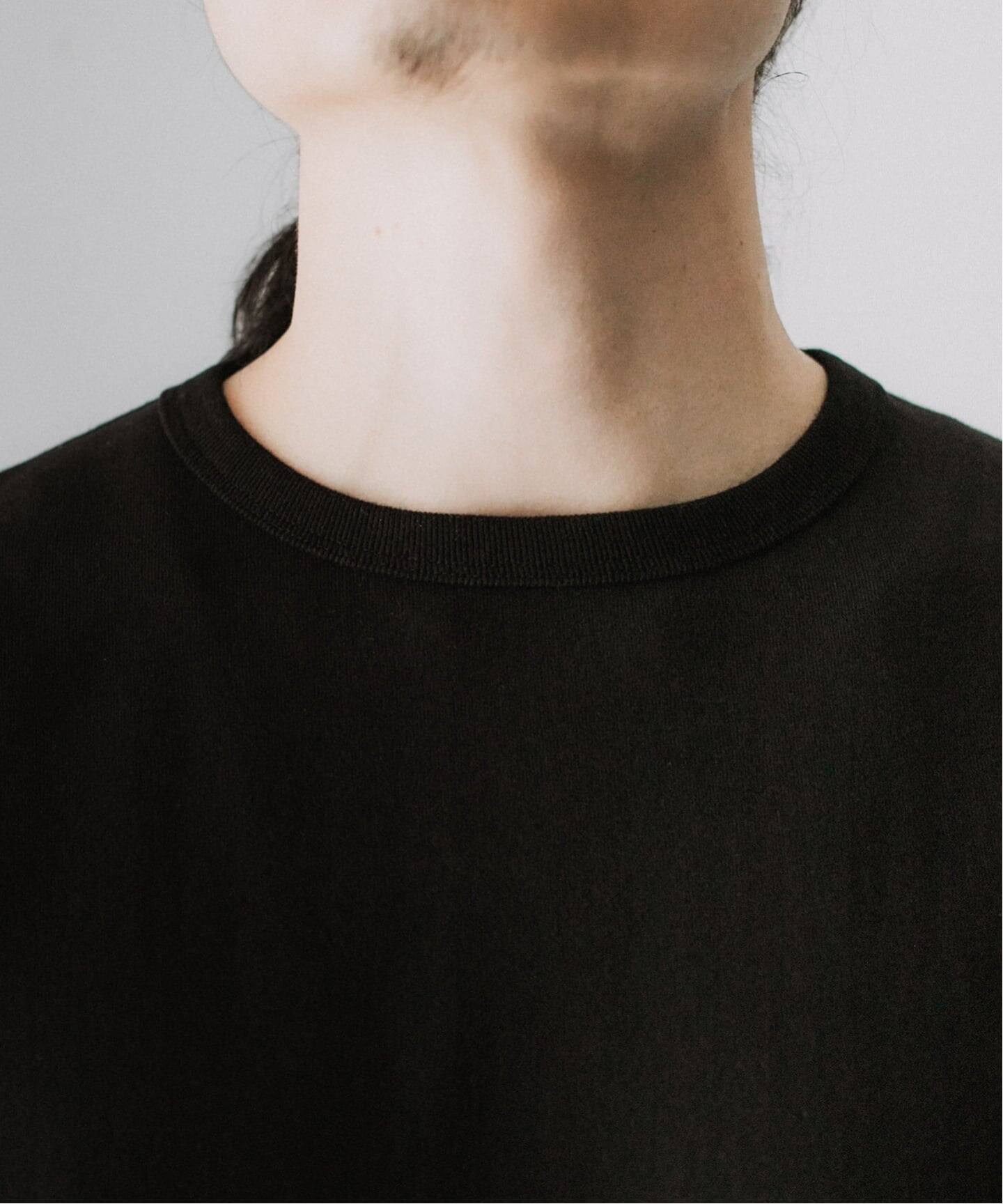 LE / エルイー】 BINDER NECK LONG T：カットソー（Tシャツ