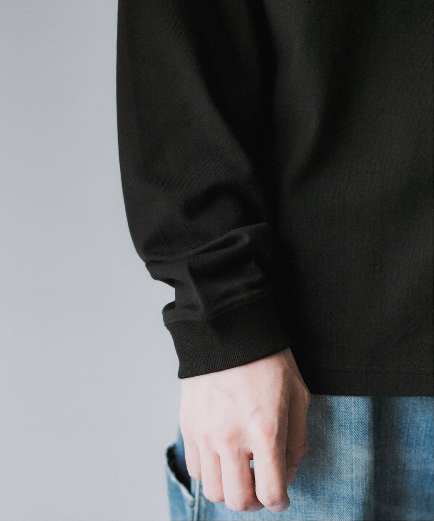 LE / エルイー】 BINDER NECK LONG T：カットソー（Tシャツ