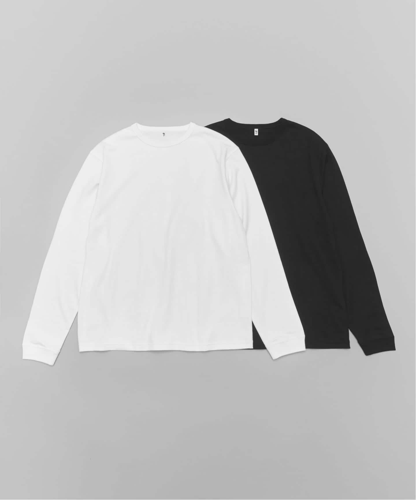 LE / エルイー】 BINDER NECK LONG T：カットソー（Tシャツ