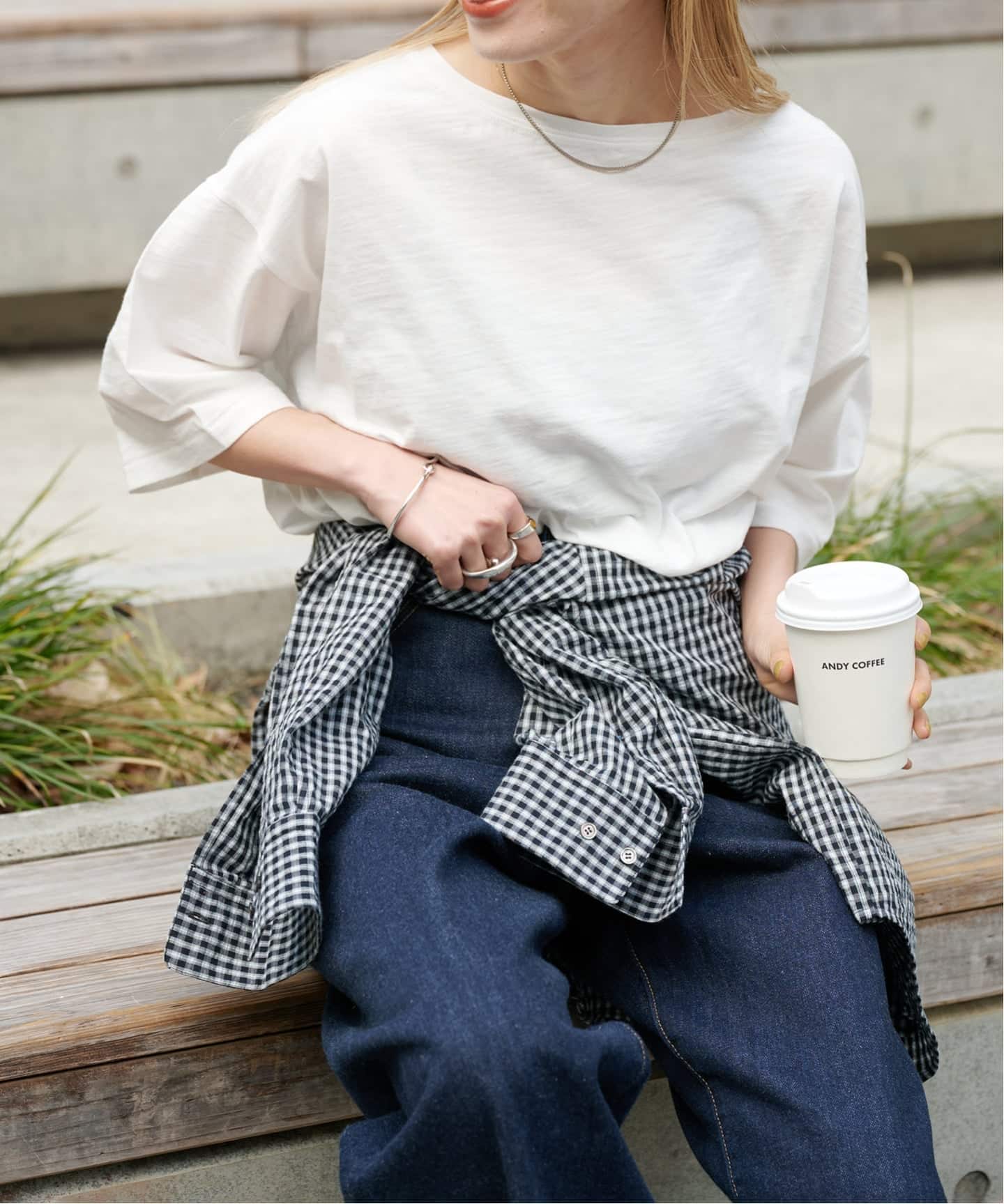 追加 スラブテンジク 五分袖TEE（Tシャツ／カットソー）｜OUTDOOR