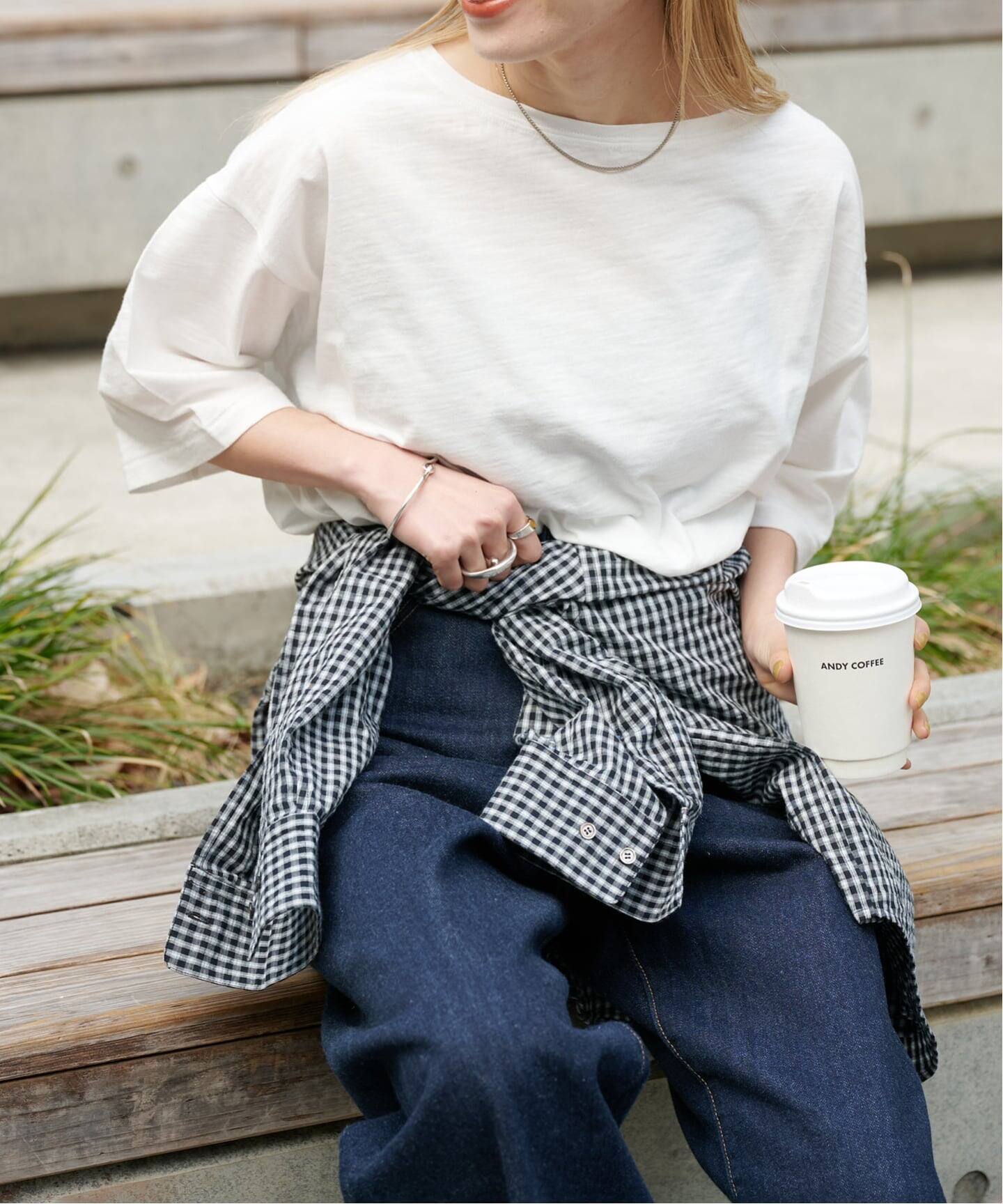 追加 スラブテンジク 五分袖 TEE（Tシャツ／カットソー）｜OUTDOOR