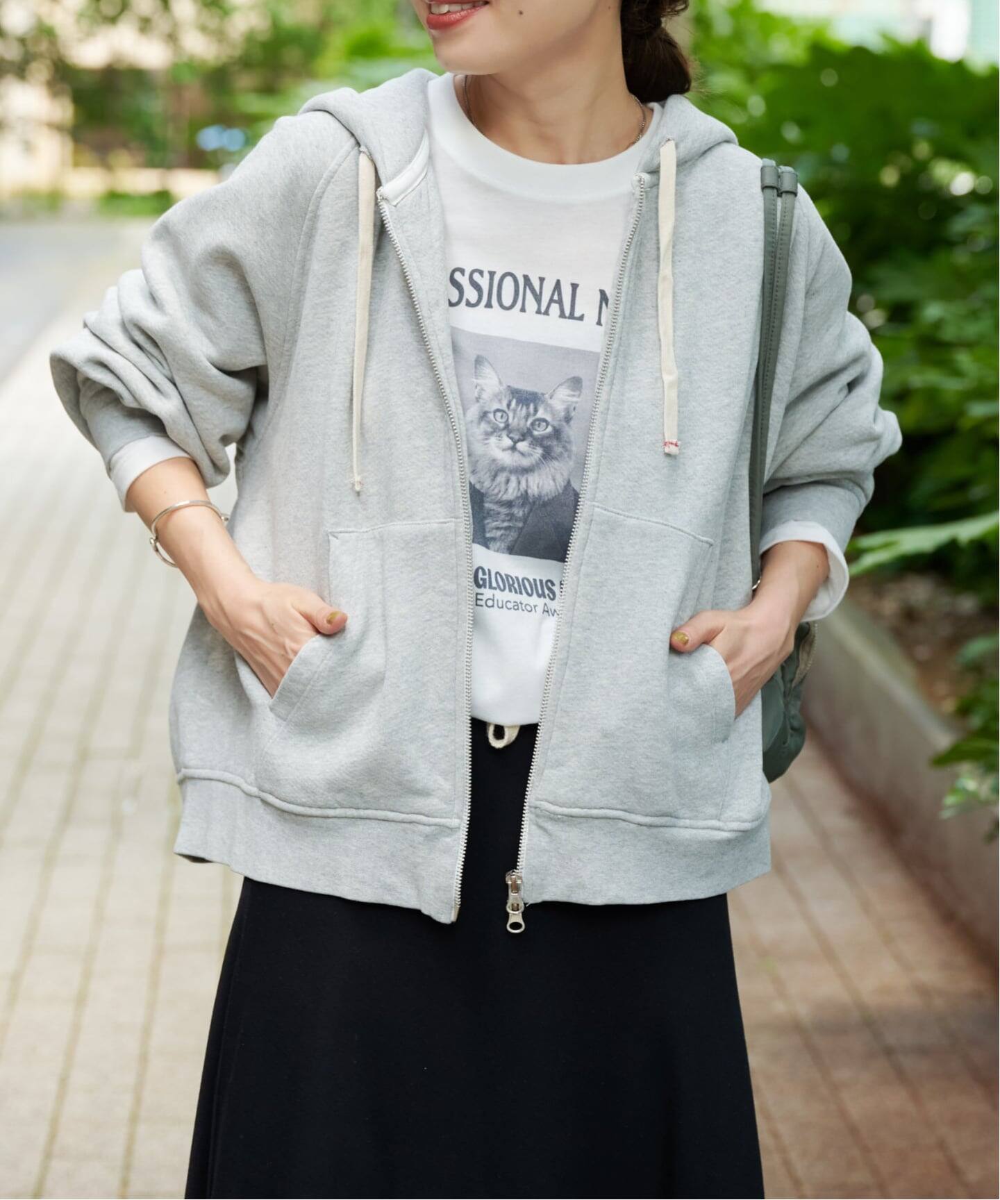 VINTAGE LIKE SWEAT ZIP HOODIE（パーカー）｜OUTDOOR PRODUCTS