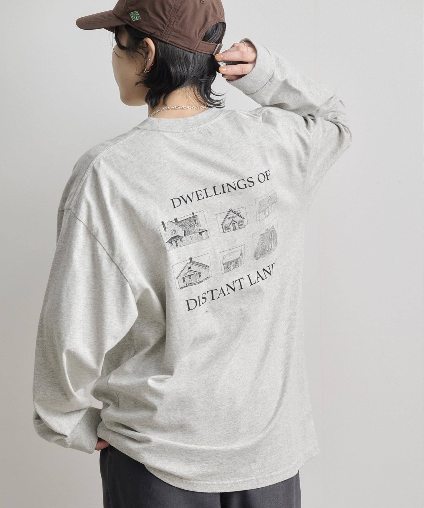 anuke【美品】Print Long T-shirts anuke Print Long T-shirts（Tシャツ／カットソー）｜BOICE FROM