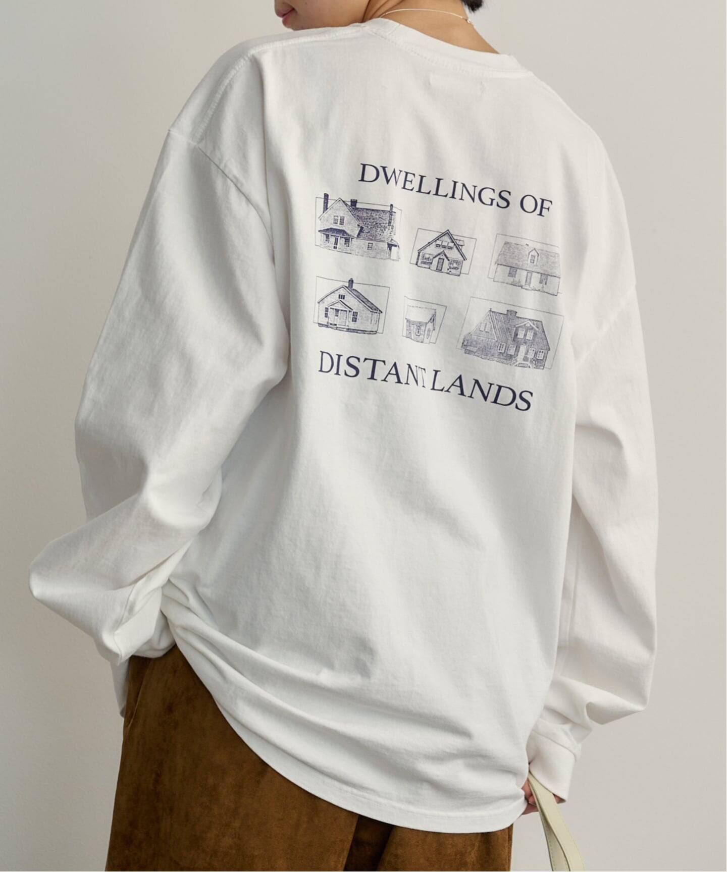 anuke Print Long T-shirts（Tシャツ／カットソー）｜BOICE FROM