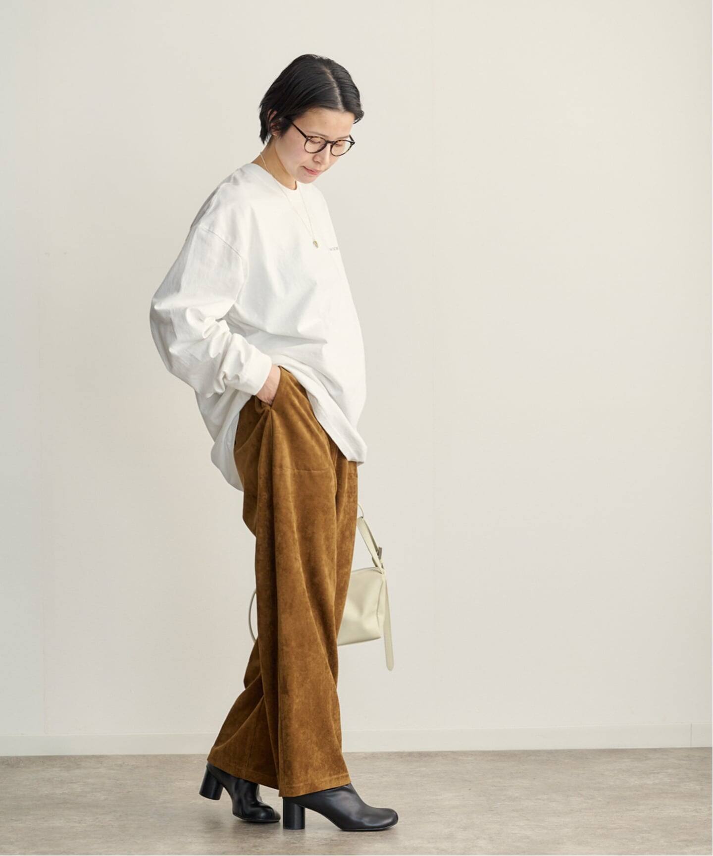 anuke Print Long T-shirts（Tシャツ／カットソー）｜BOICE FROM