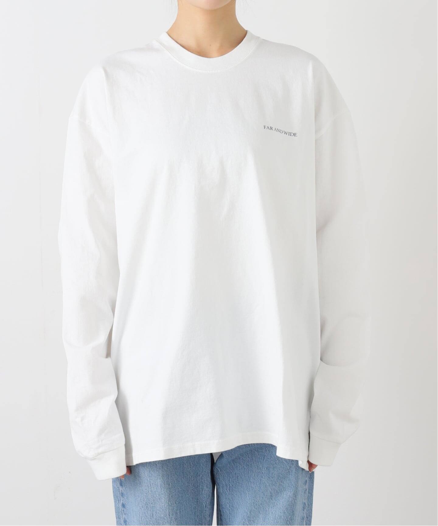 anuke【美品】Print Long T-shirts anuke Print Long T-shirts（Tシャツ／カットソー）｜BOICE FROM