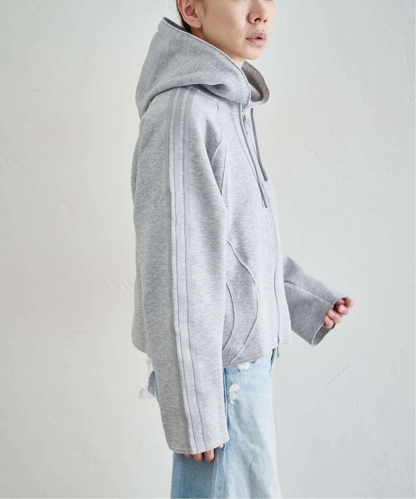 adidas originals TEAMGEIST ZIPPED HOODIE KC6421（パーカー）｜BOICE