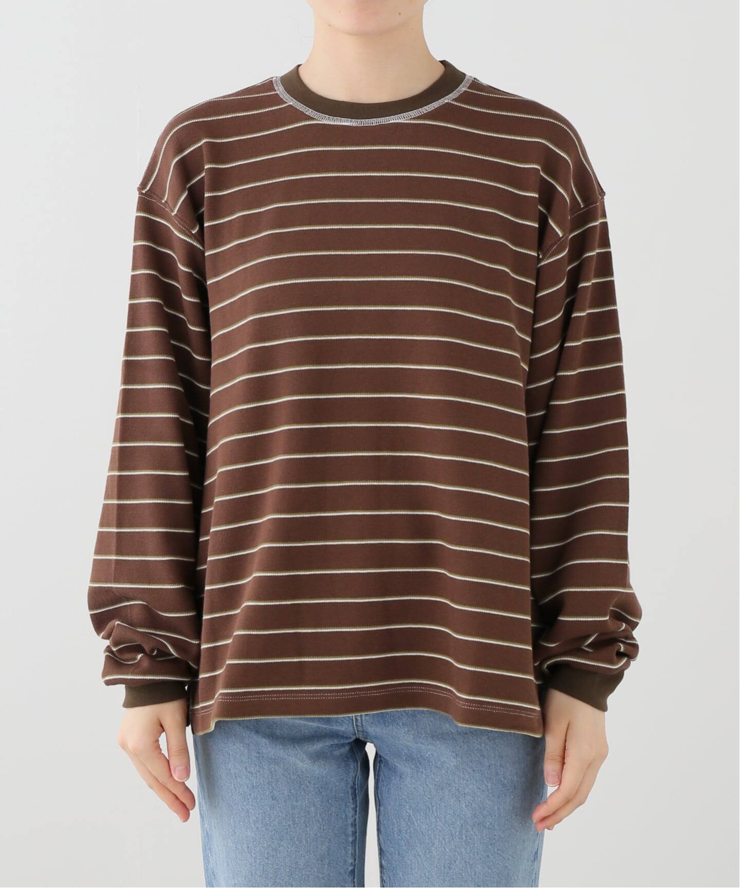 TODAYFUL Border Long T-shirts（Tシャツ／カットソー）｜BOICE FROM