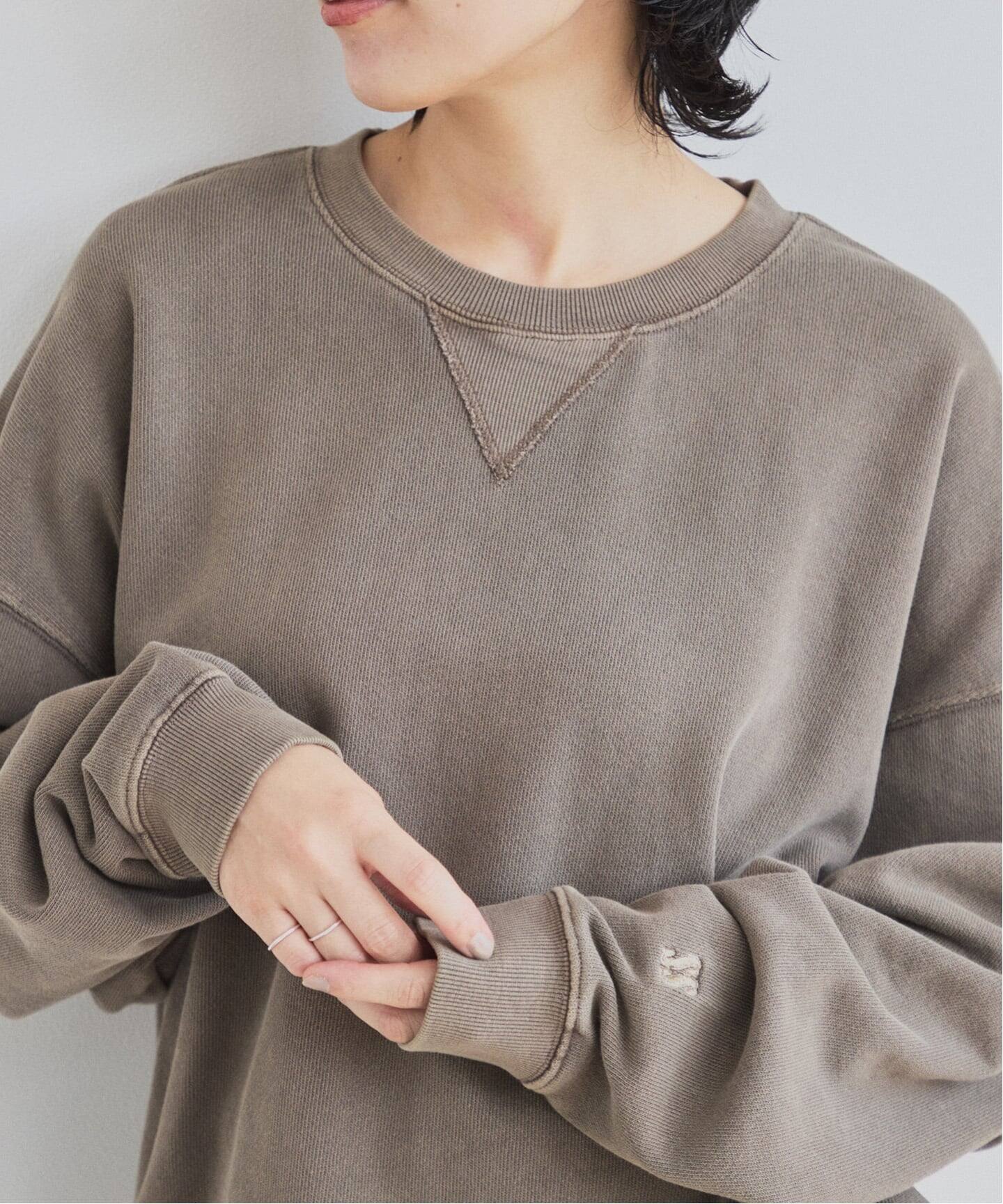 STAR&STRIPE vintage Like クルーネックプルオーバー（スウェット 