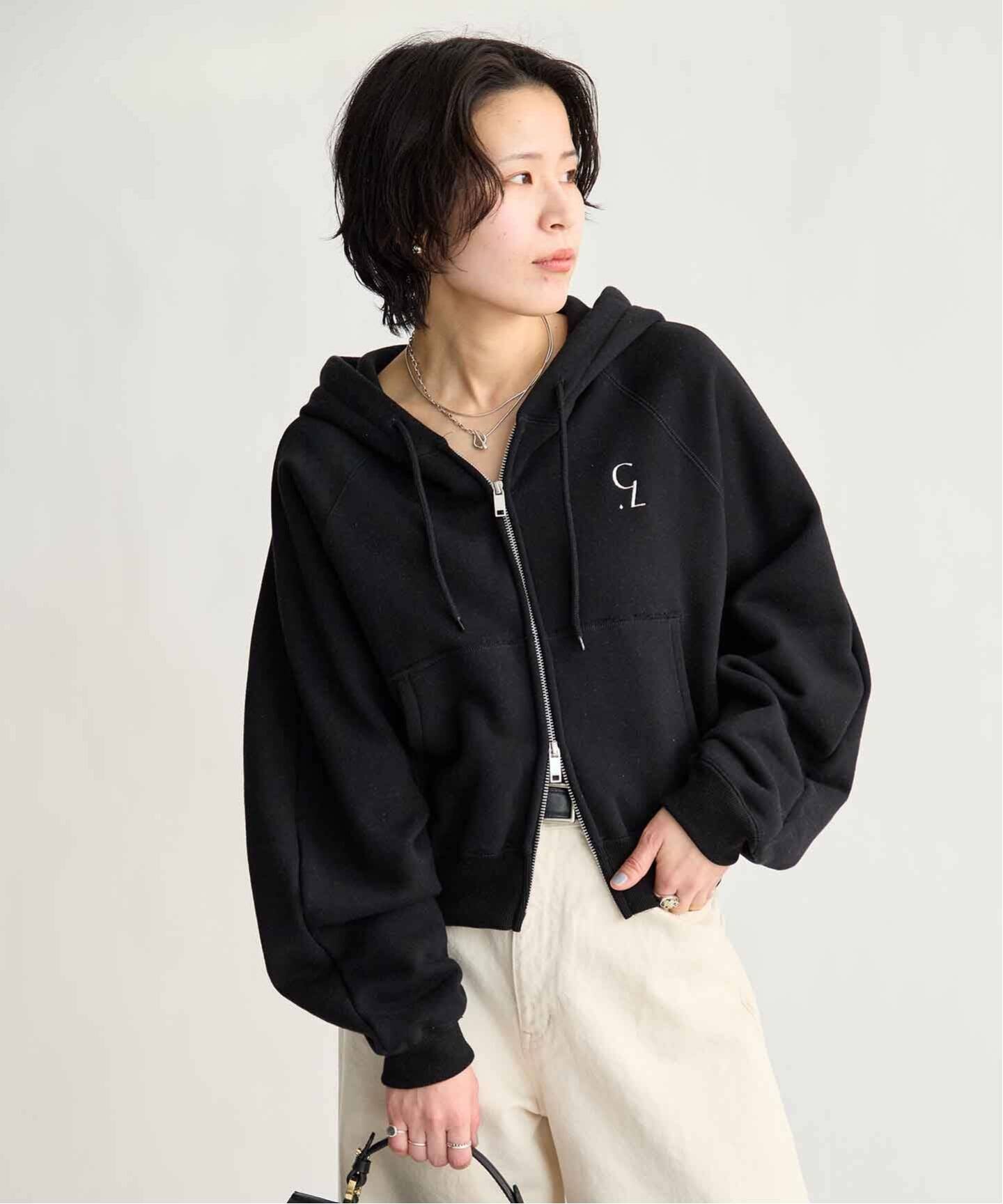 CLANE LOGO COMPACT ZIP UP HOODIE（パーカー）｜BOICE FROM BAYCREW'S