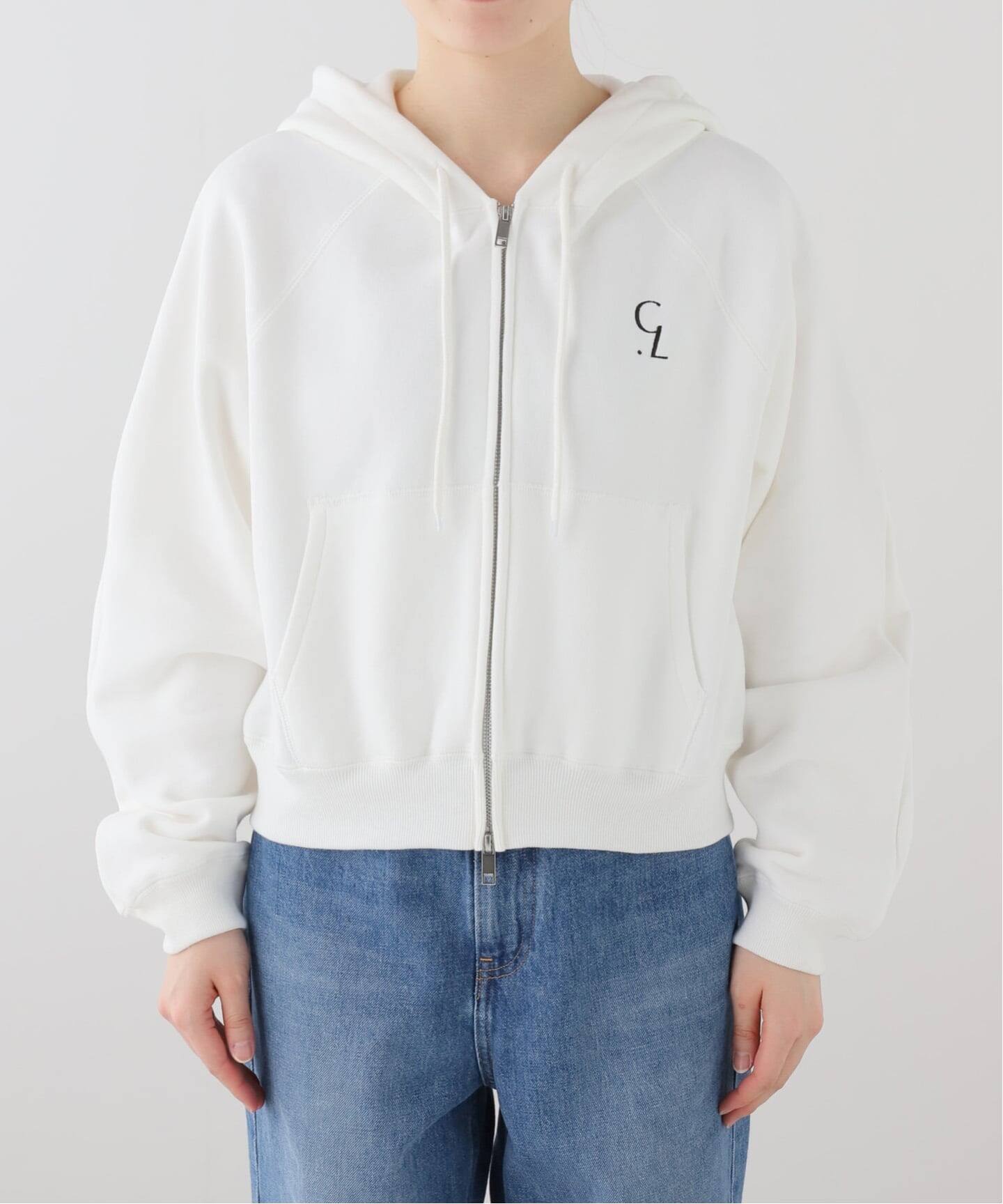 CLANE LOGO COMPACT ZIP UP HOODIE（パーカー）｜BOICE FROM BAYCREW