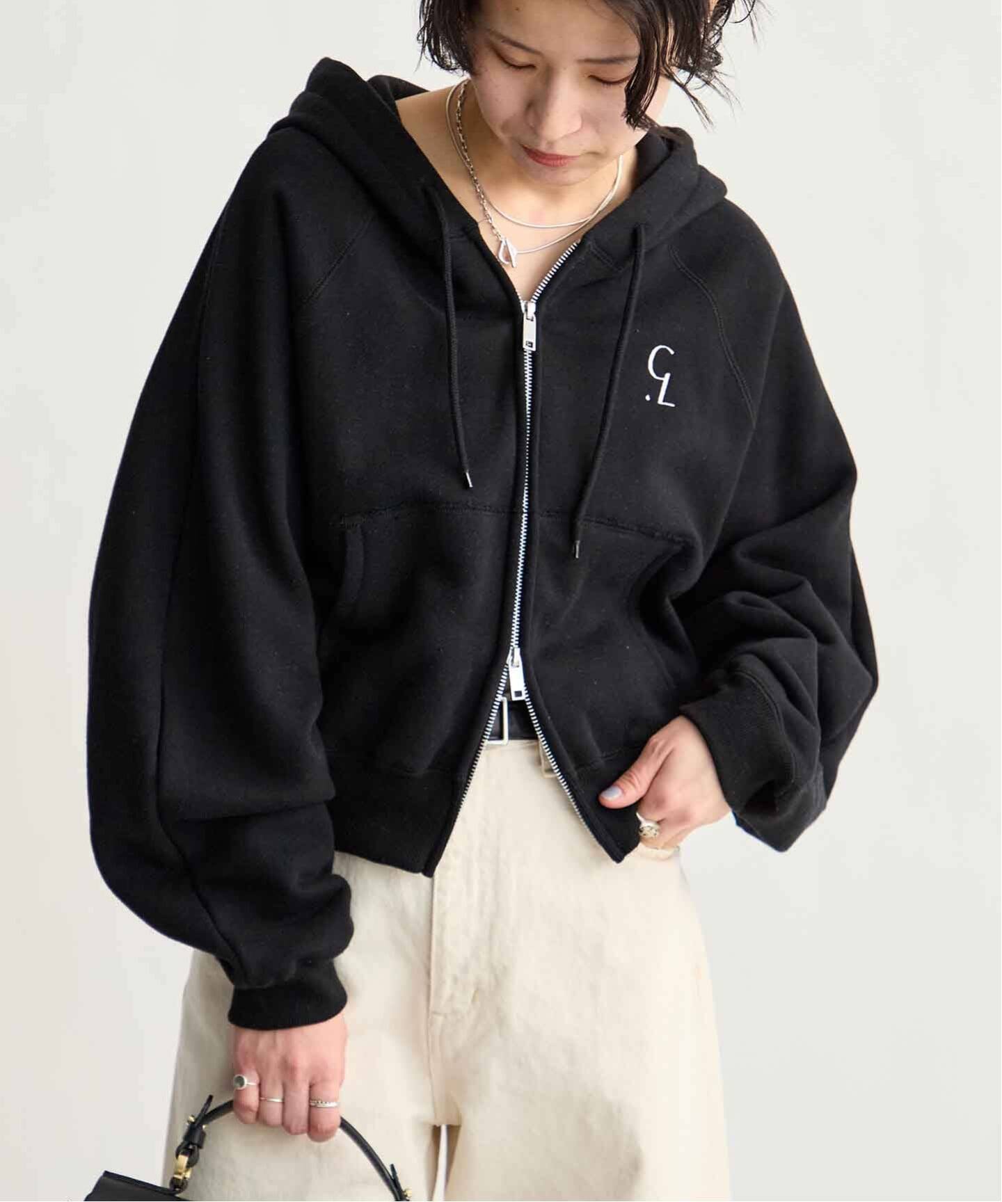 CLANE LOGO COMPACT ZIP UP HOODIE（パーカー）｜BOICE FROM BAYCREW