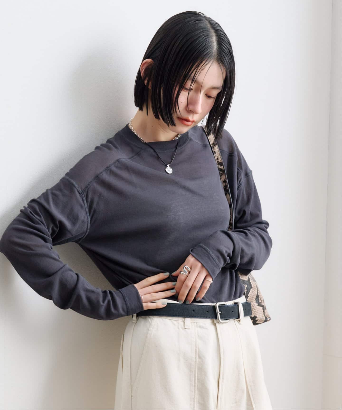 TODAYFUL Hightwist Gauze Long T-shirts（Tシャツ／カットソー